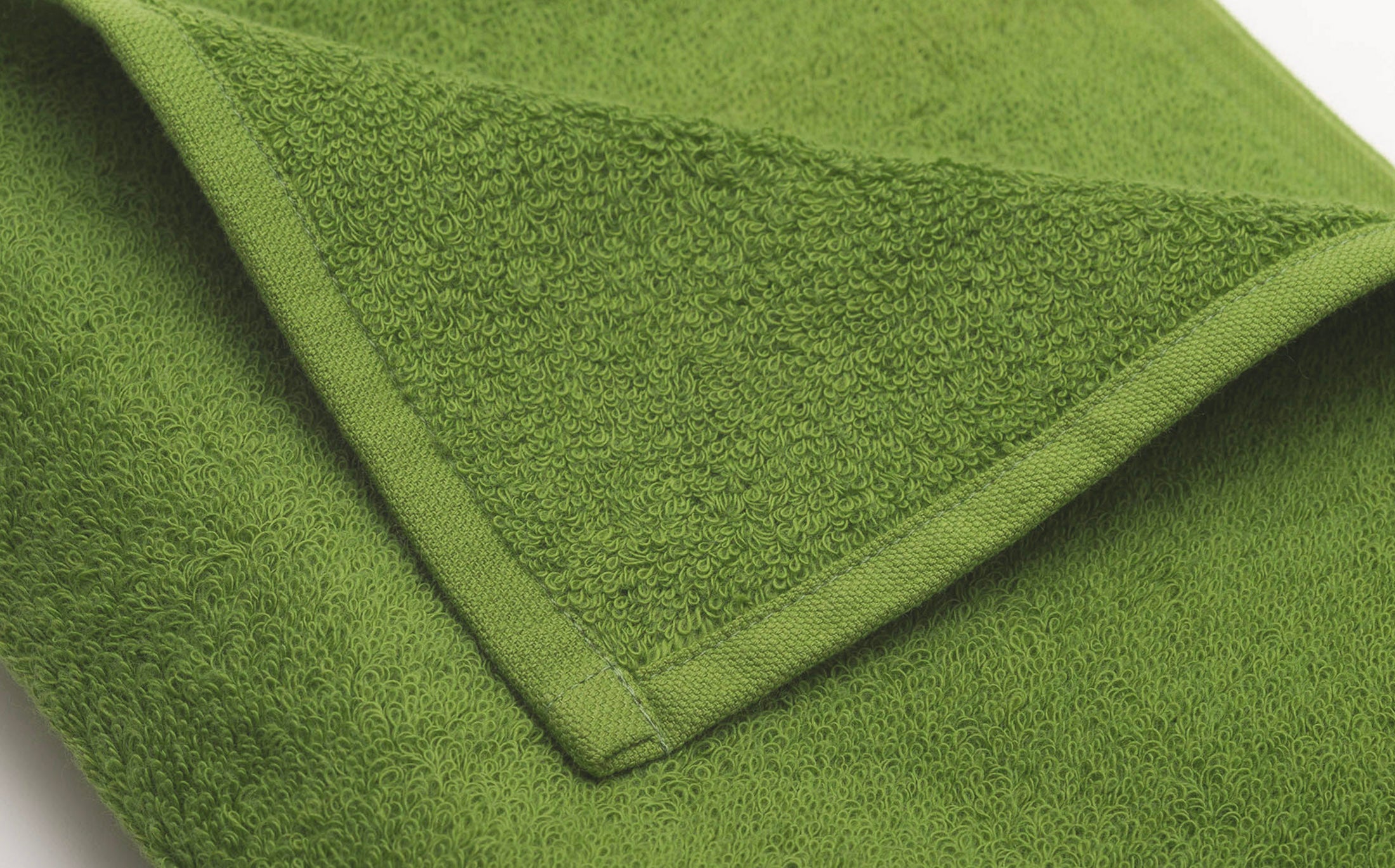 Cotton Color Towel - Green