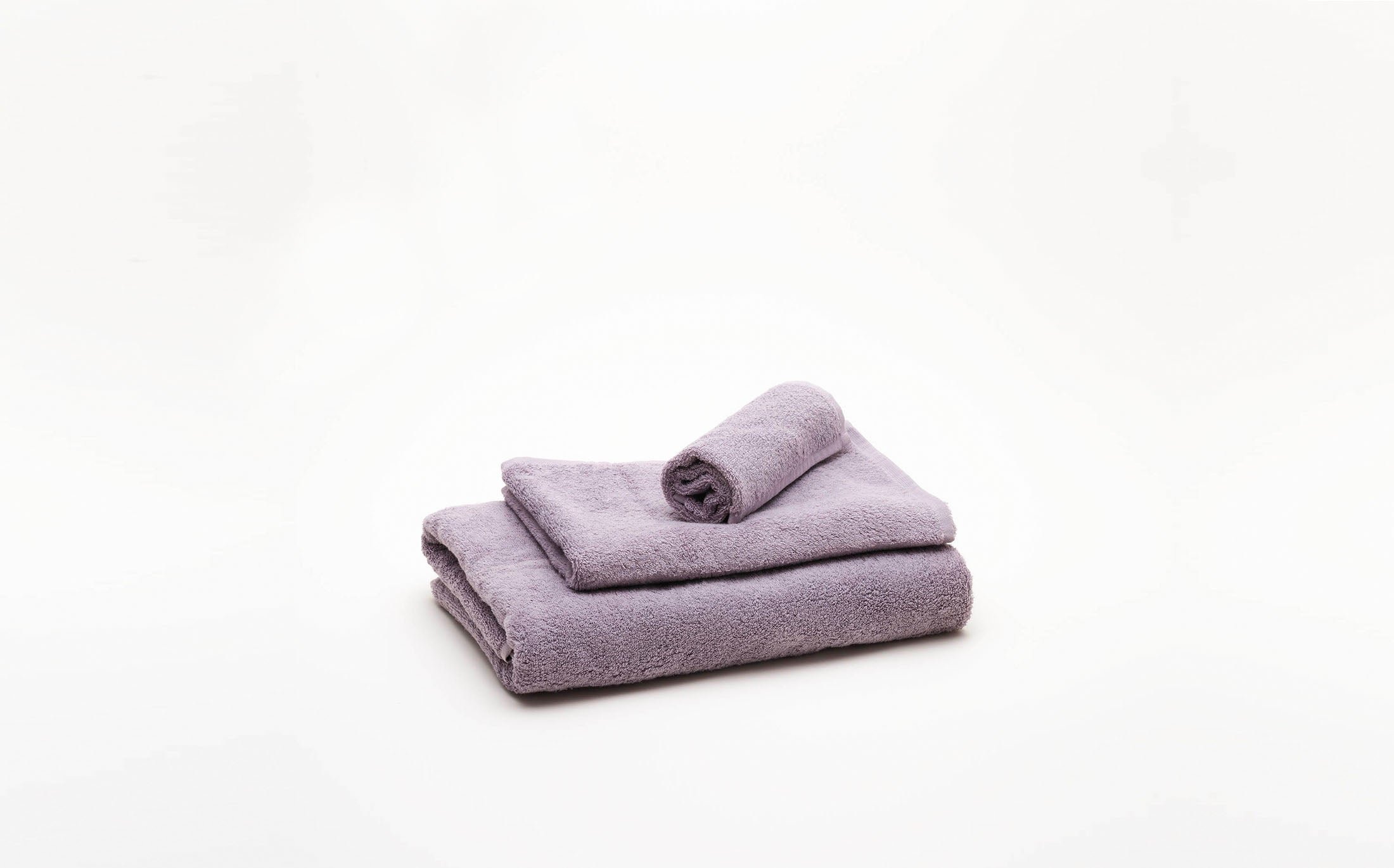 Cotton Color Towel - Greyish Violet