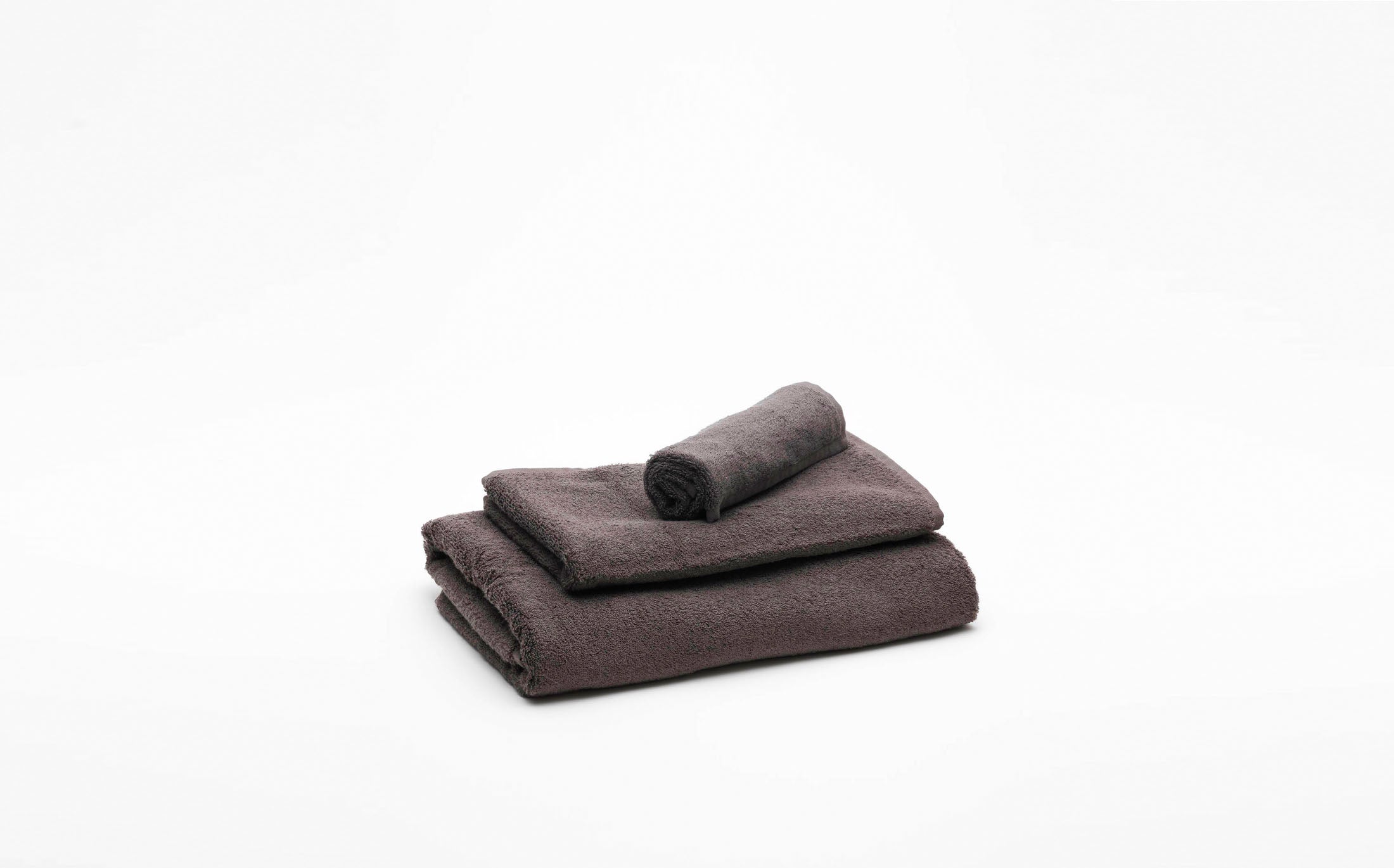 Cotton Color Towel - Grey