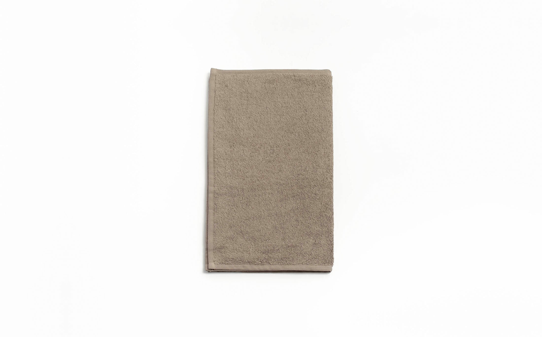 Cotton Color Towel - Khaki Grey Face Towel