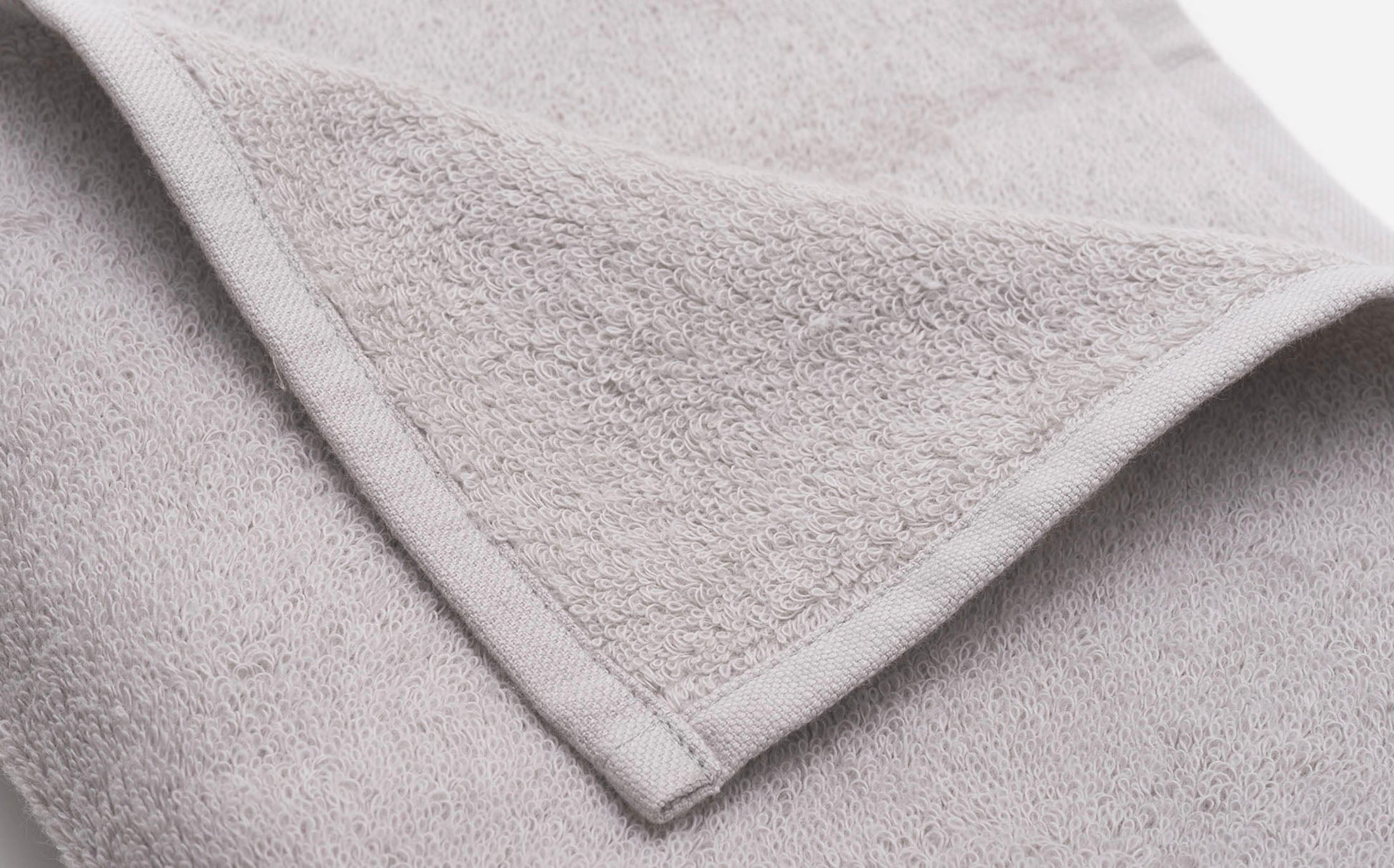Cotton Color Towel - Snow Grey