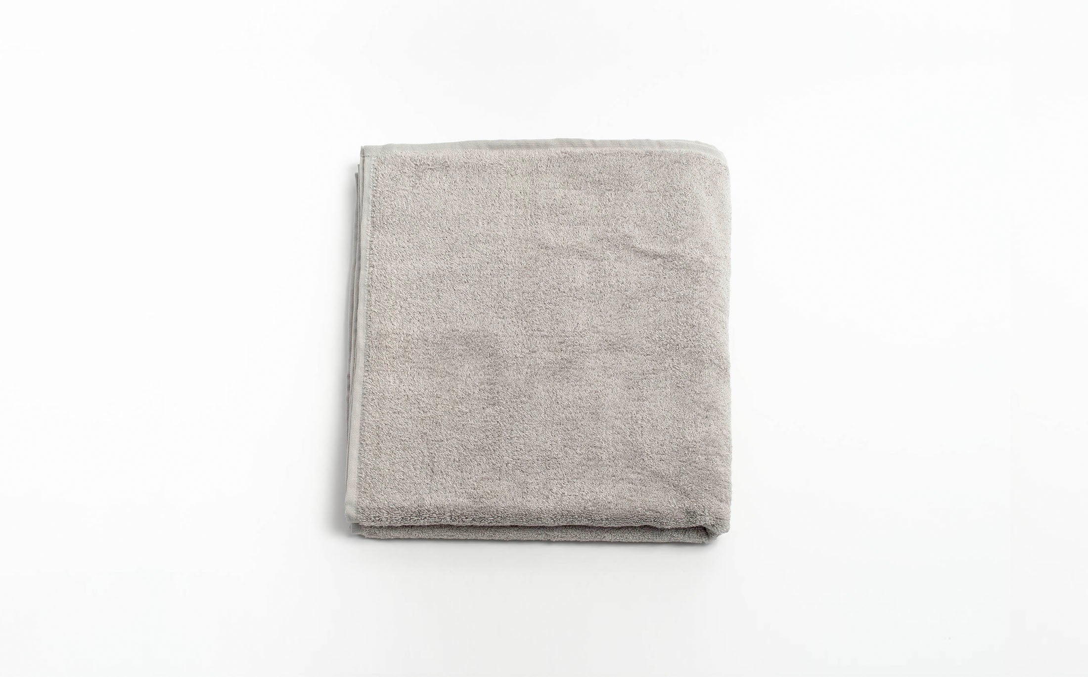 Cotton Color Towel - Snow Grey Bath Towel