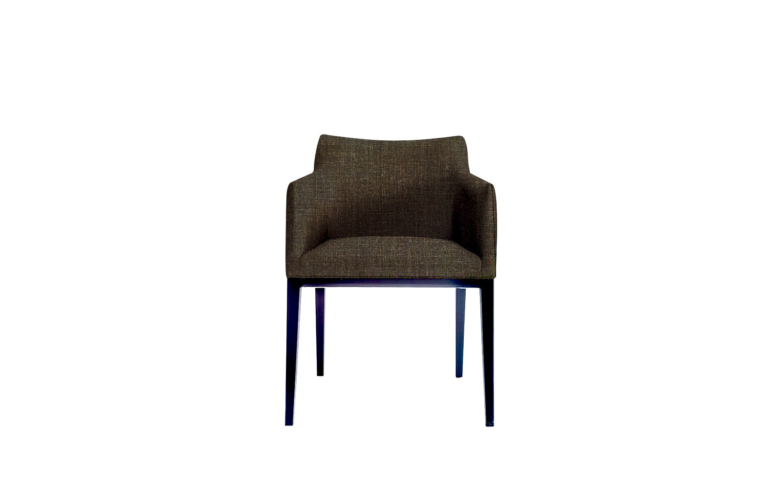 Leo seamless armchair - Charcoal Grey #Seat materials_fabric1 strand 77