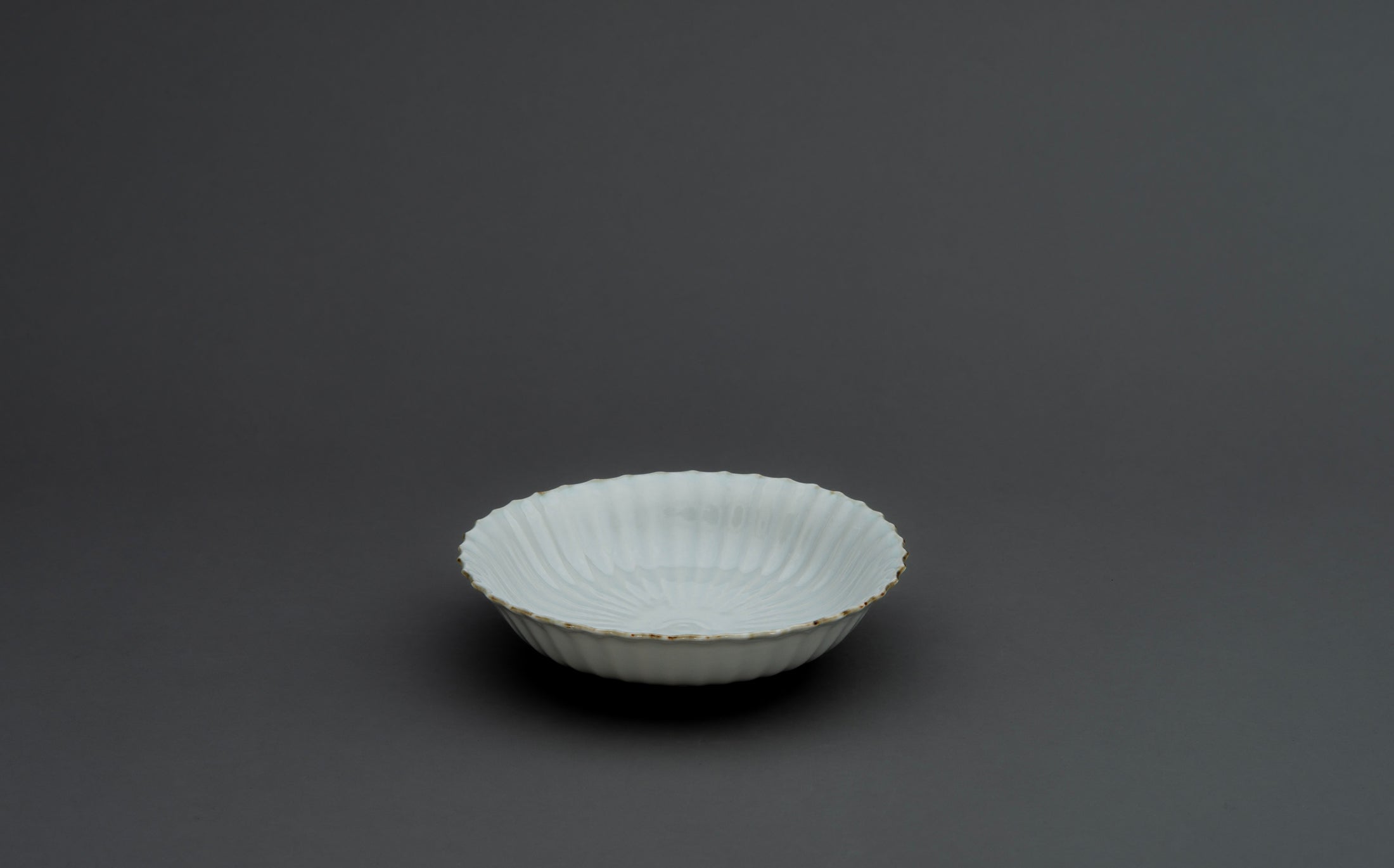 Katsutoshi Mizuno - Porcelain White - Shallow Bowl 034