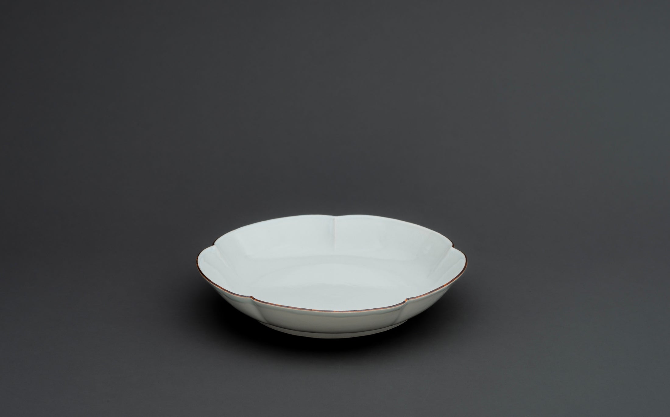 Katsutoshi Mizuno - Porcelain White - Shallow Bowl 057