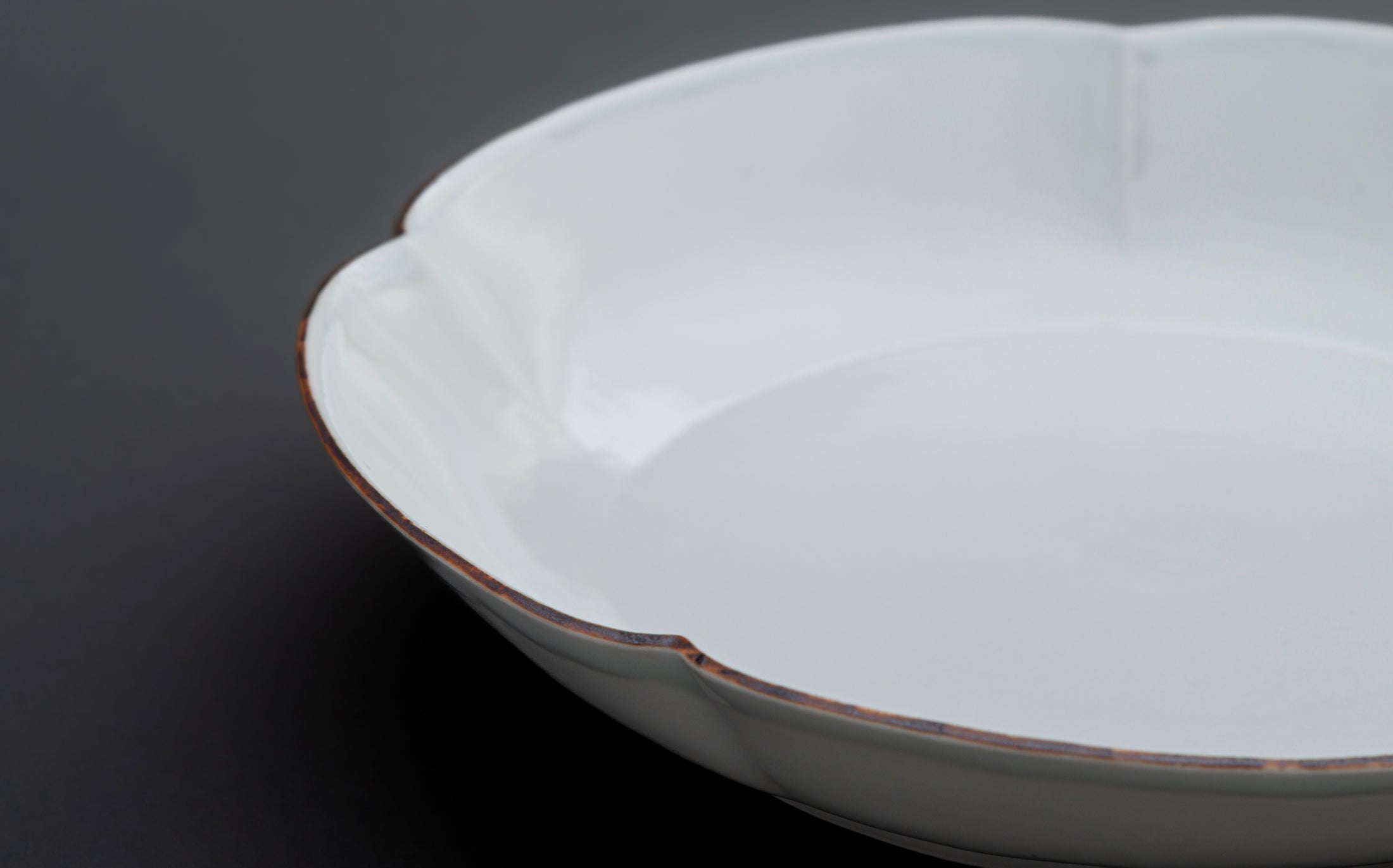 Katsutoshi Mizuno - Porcelain White - Shallow Bowl 057