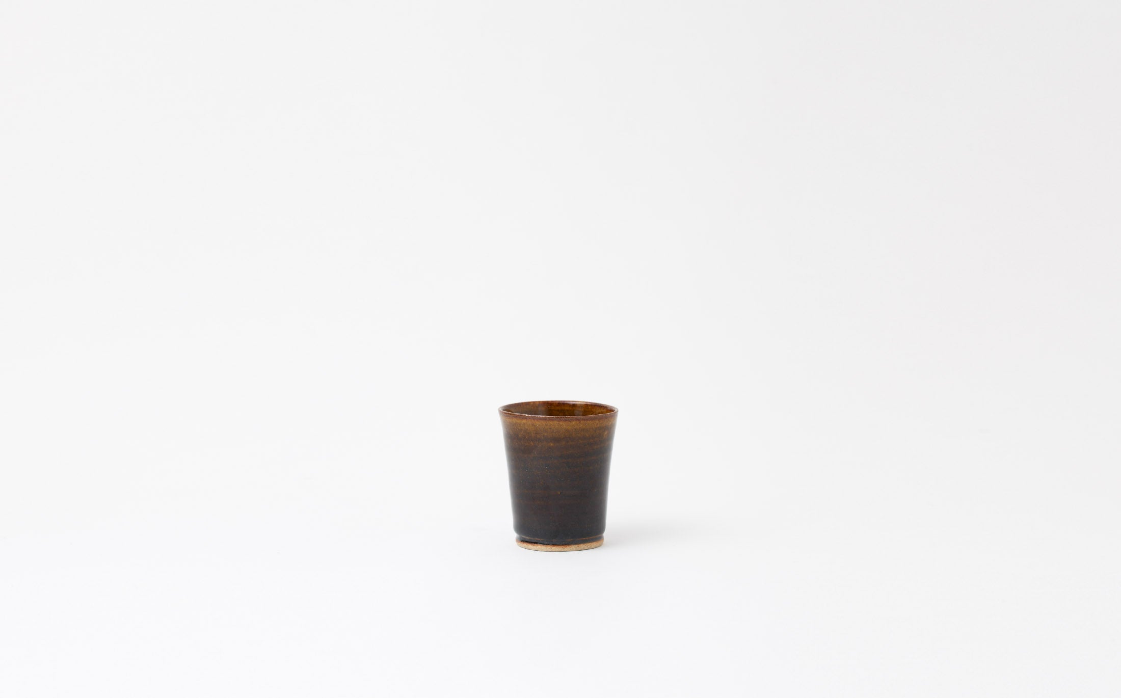 Ame - Ceramic Brown - Green Tea Cup