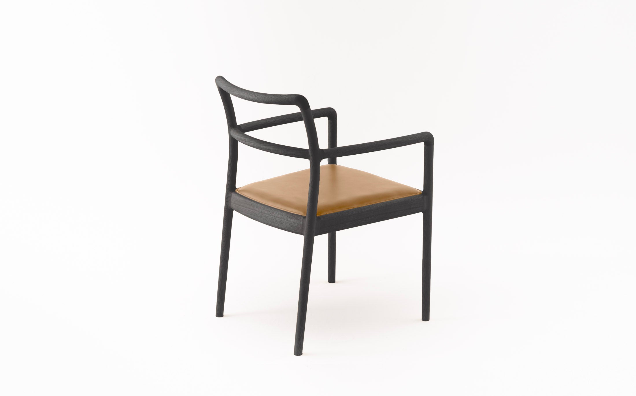 Bow armchair #Seat materials_smooth leather 40106