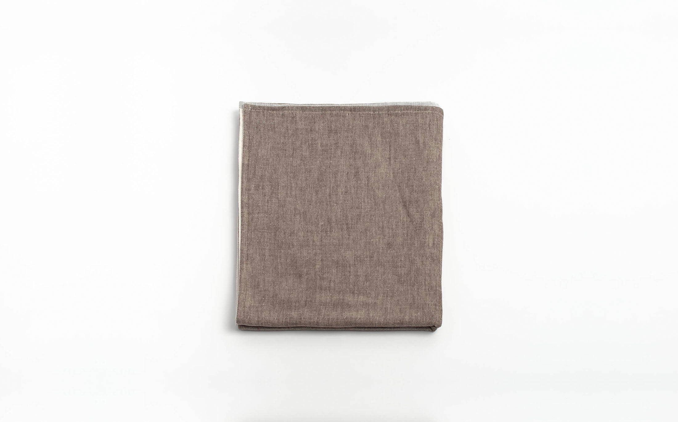 Gauze Chambray Towel - Brown Bath Towel