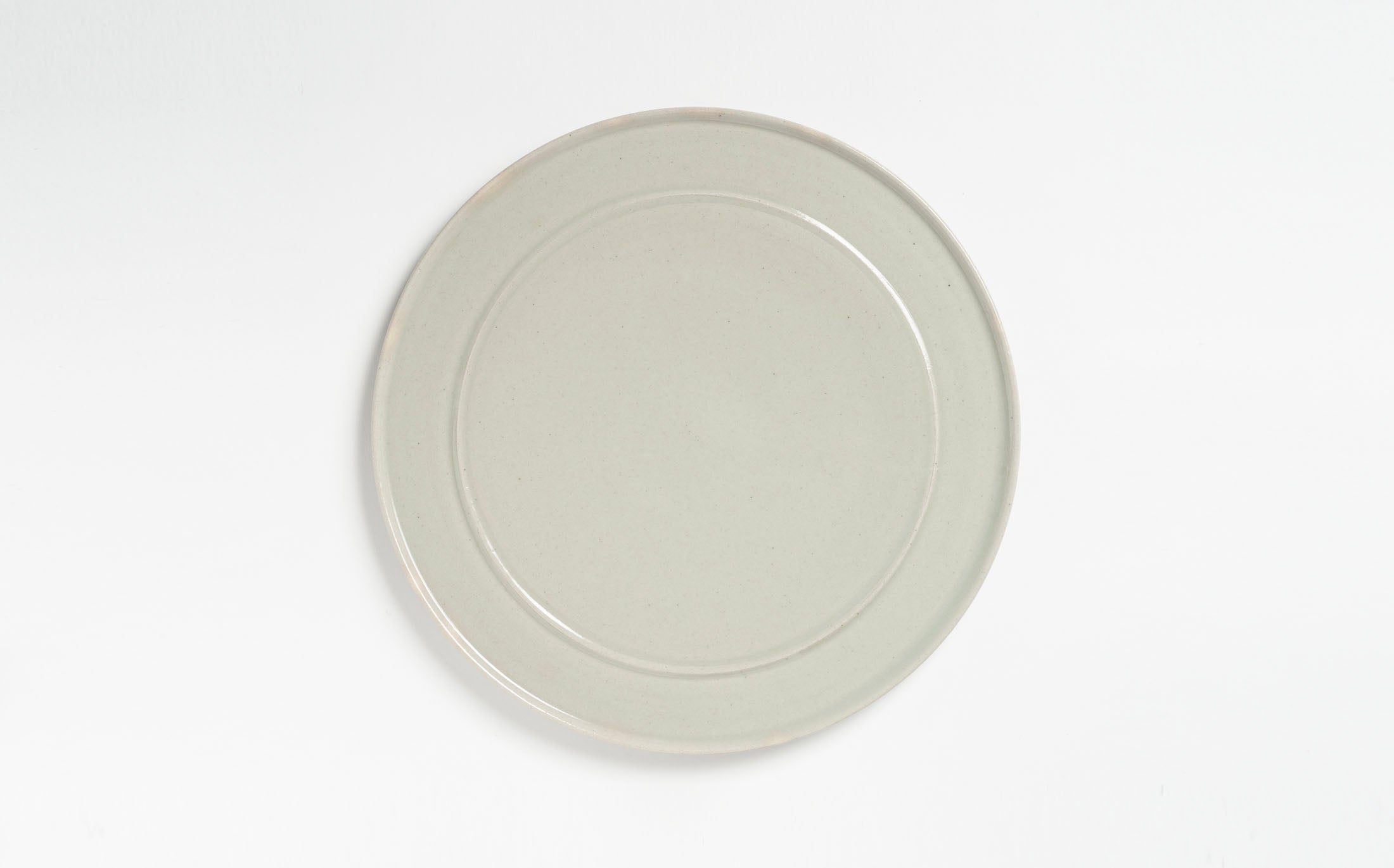Hanamizuki - Ceramic Light Grey - Rim Plate L