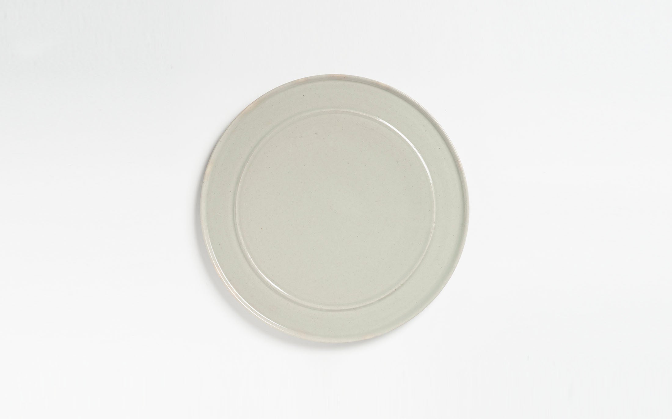 Hanamizuki - Ceramic Light Grey - Rim Plate M