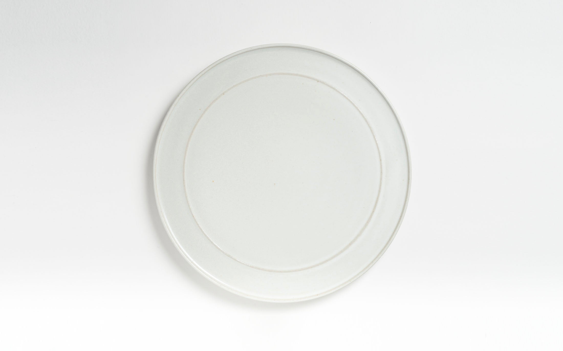 Hanamizuki - Ceramic White - Rim Plate L
