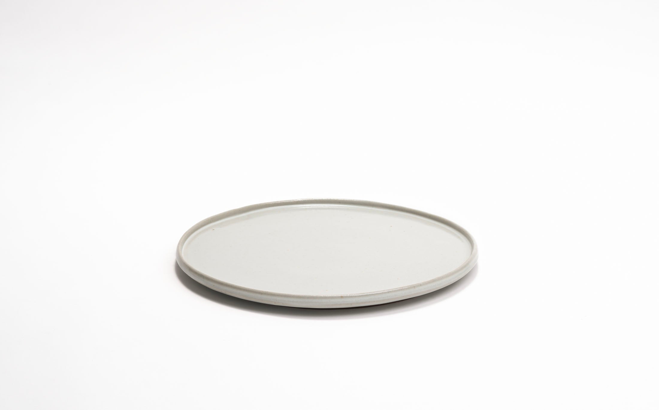 Hanamizuki - Ceramic White - Narrow Rim Plate L