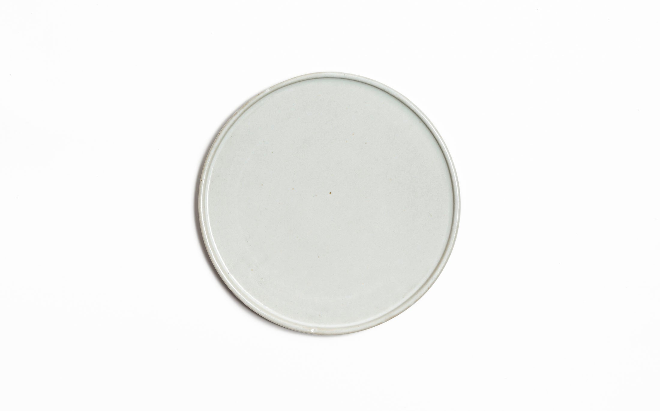 Hanamizuki - Ceramic White - Narrow Rim Plate M