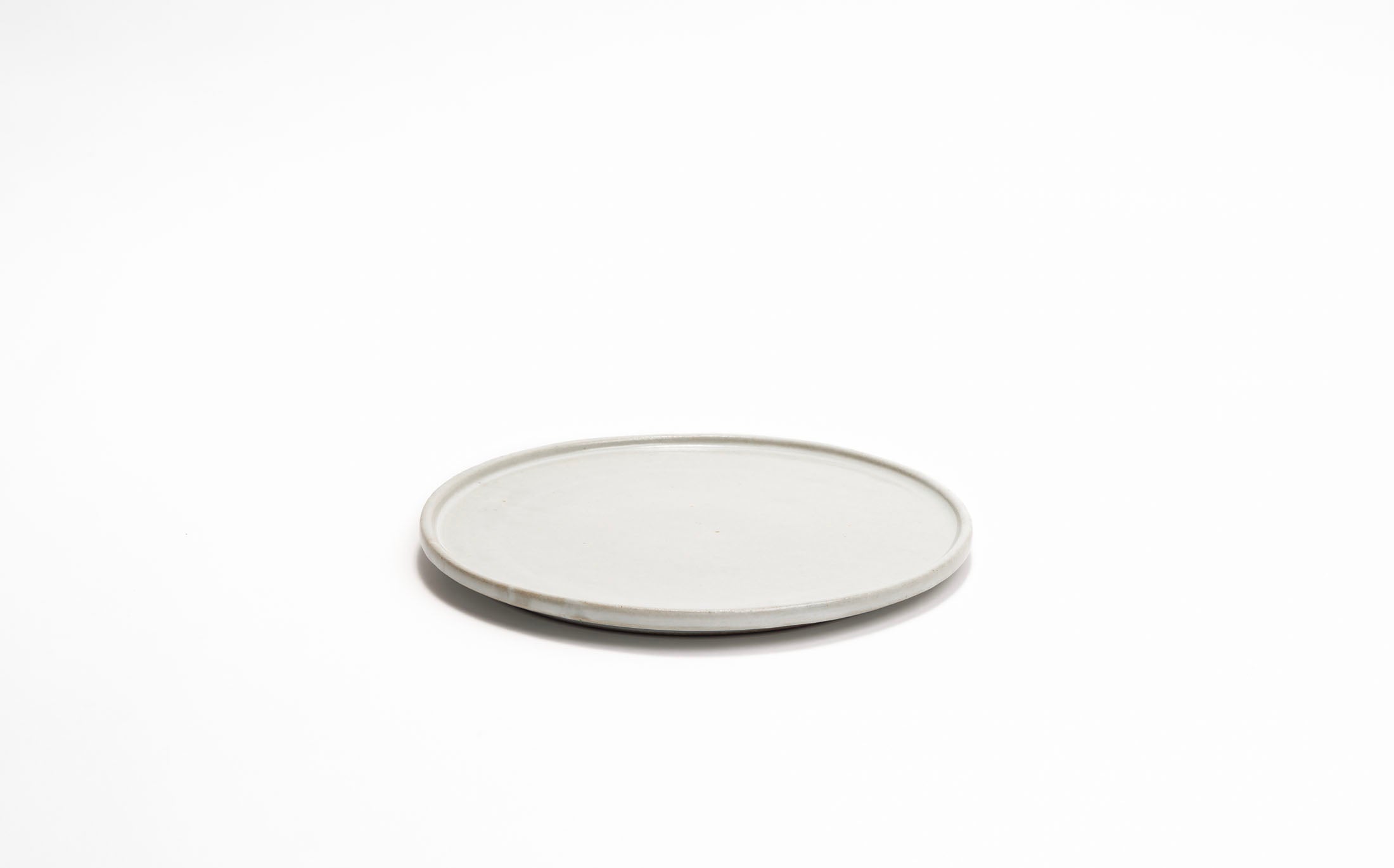 Hanamizuki - Ceramic White - Narrow Rim Plate M