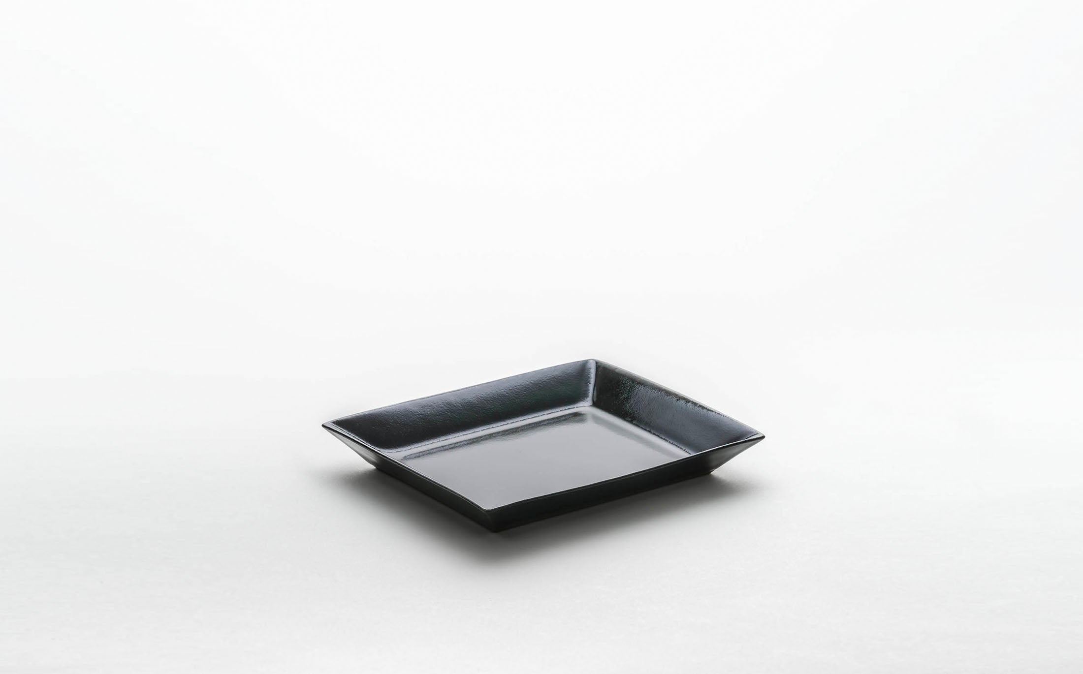 Hikari - Ceramic Black Zaffer - Rectangle Plate