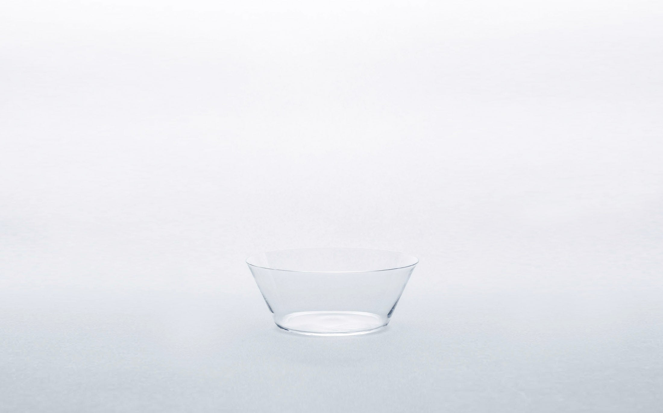 Hikari - Glass Clear - Round Bowl M