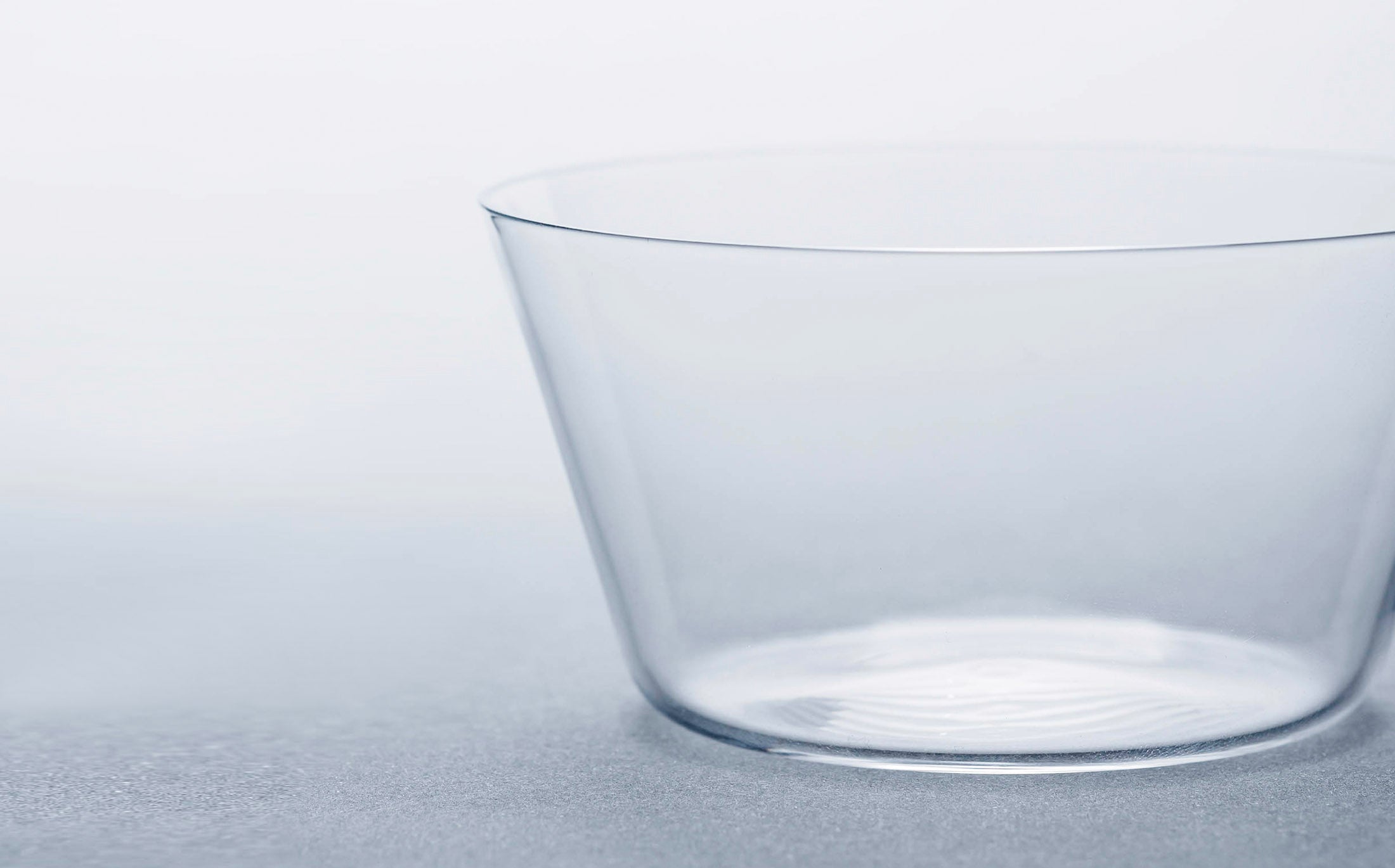 Hikari - Glass Clear - Round Bowl S