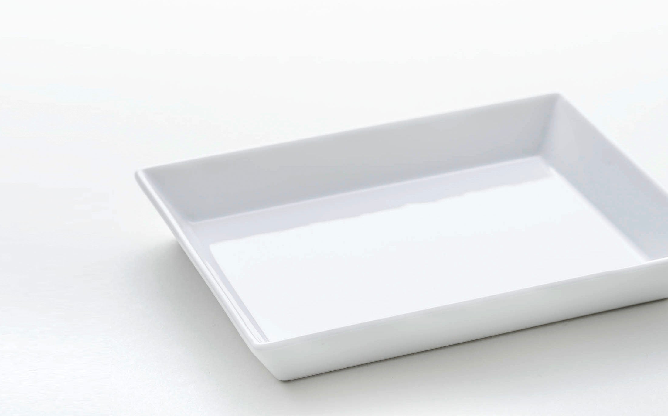 Hikari - Porcelain White - Rectangle Plate