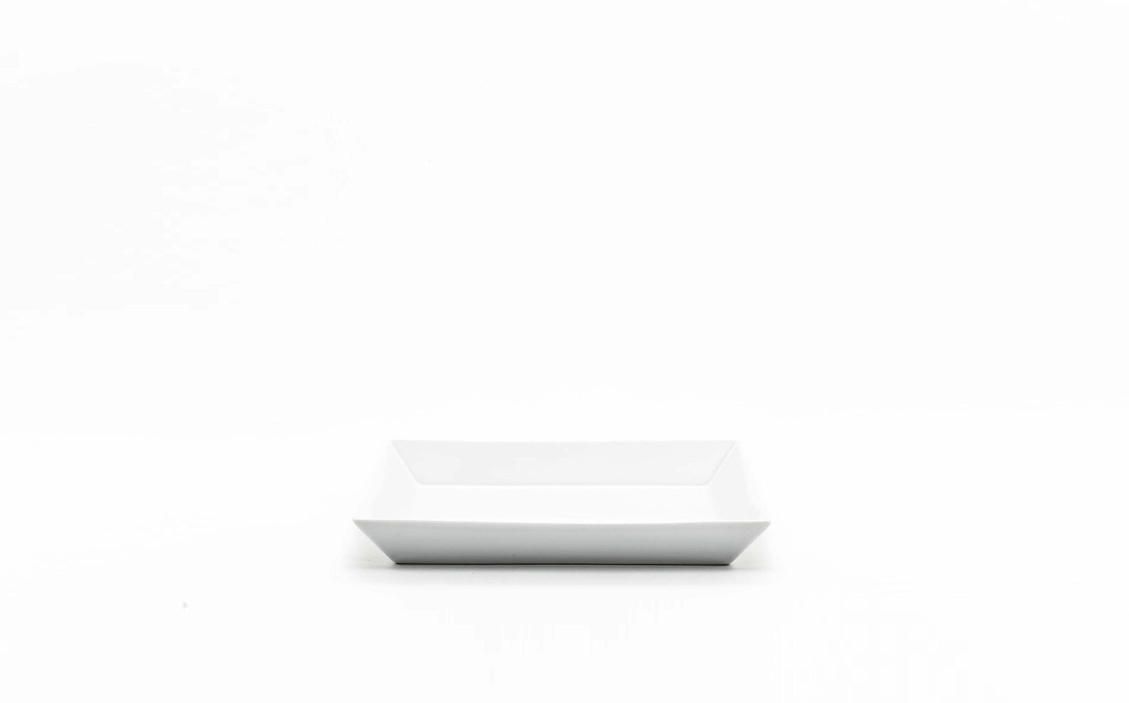 Hikari - Porcelain White - Square Plate