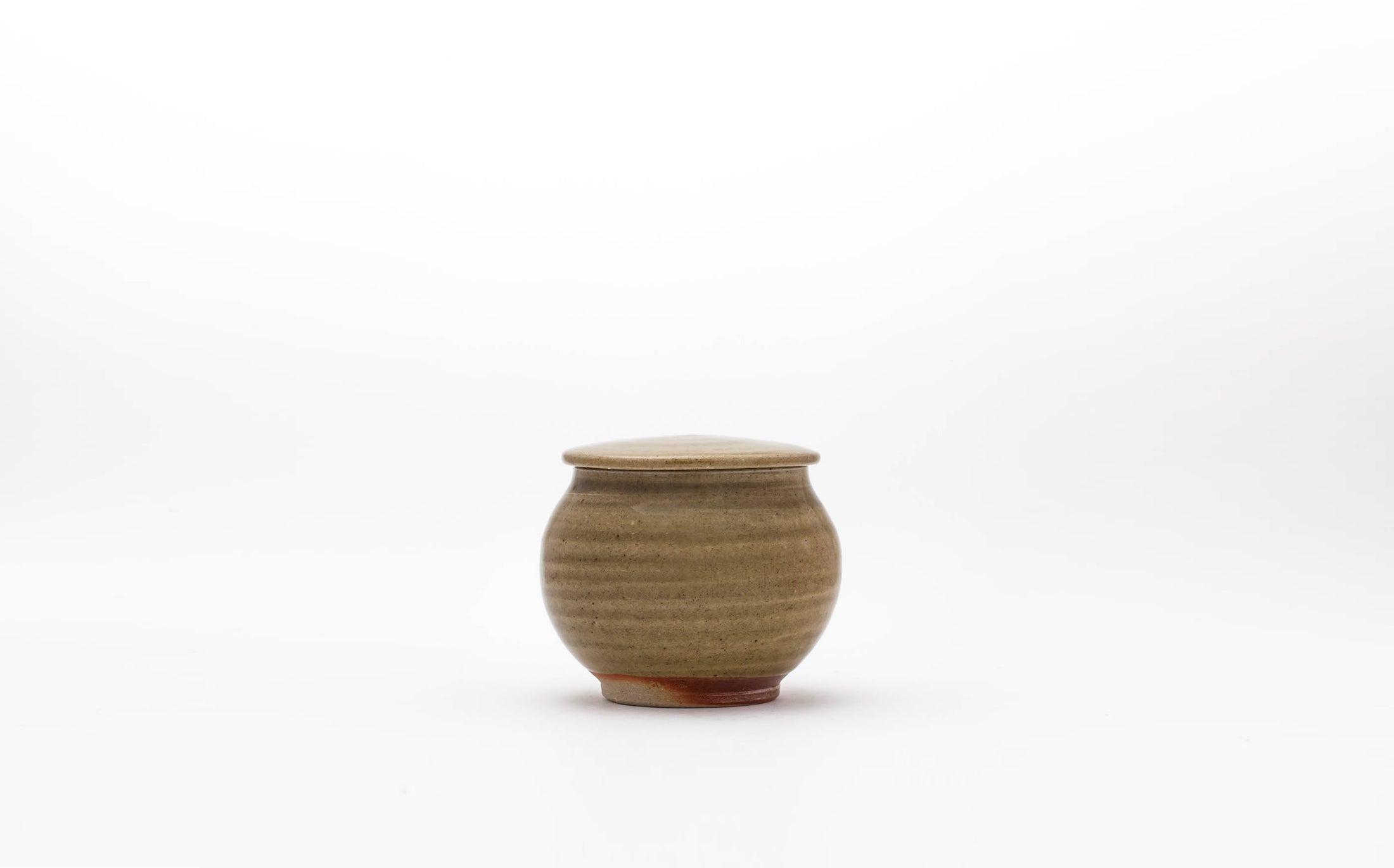 Iwami - 透明釉 - 蓋付丸鉢