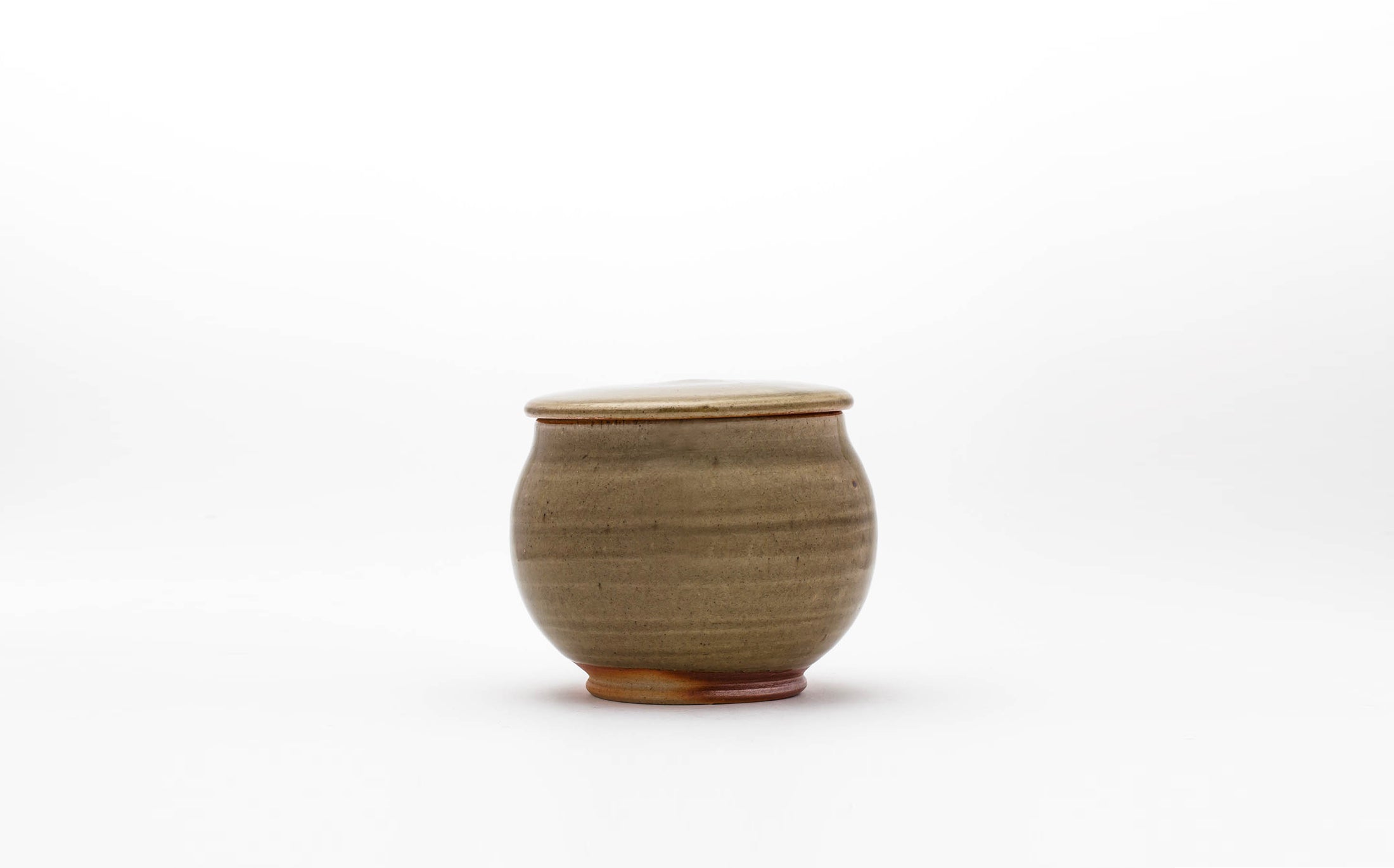 Iwami - Ceramic Green - Pot with Lid