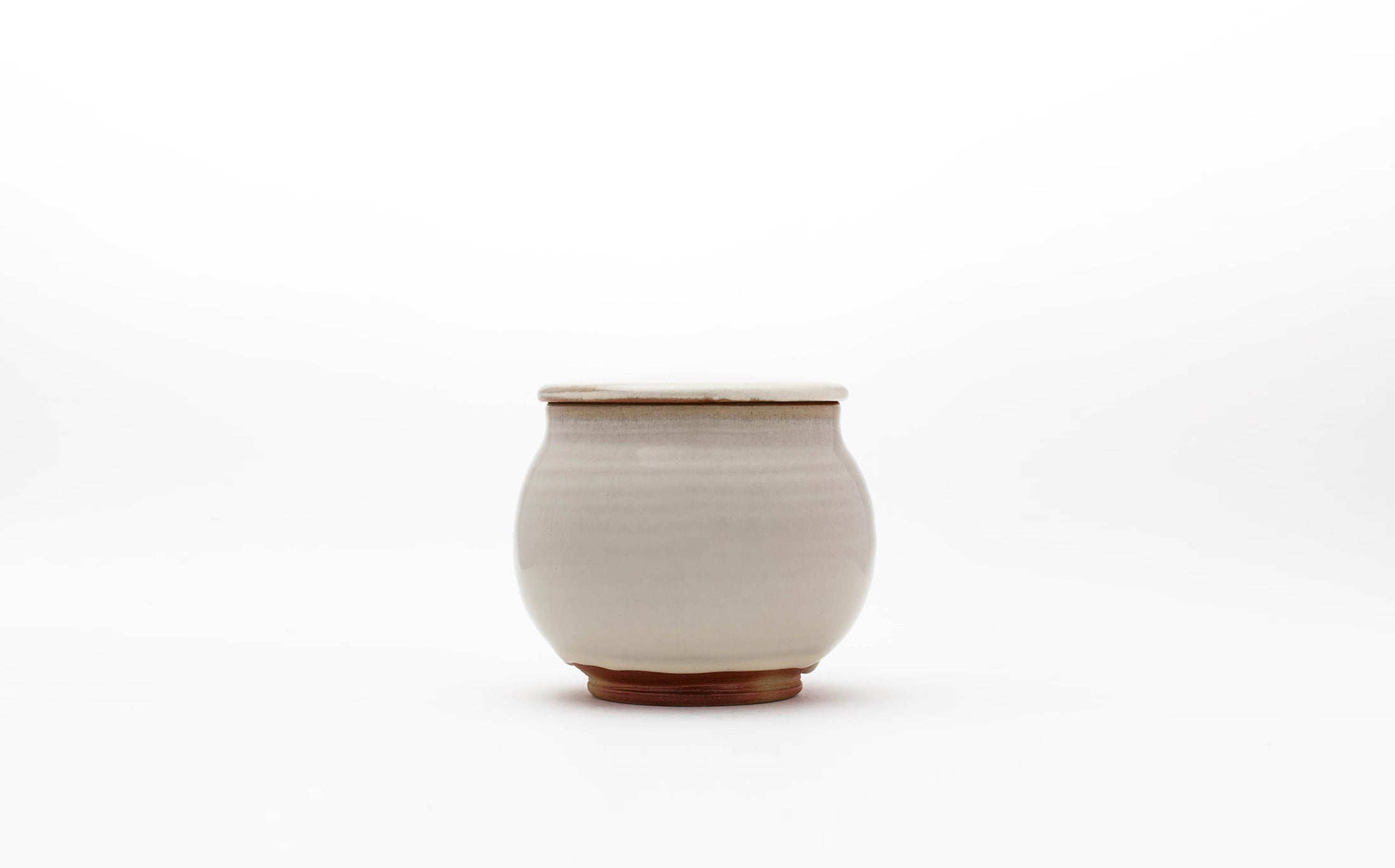 Iwami - Ceramic White - Pot with Lid size4