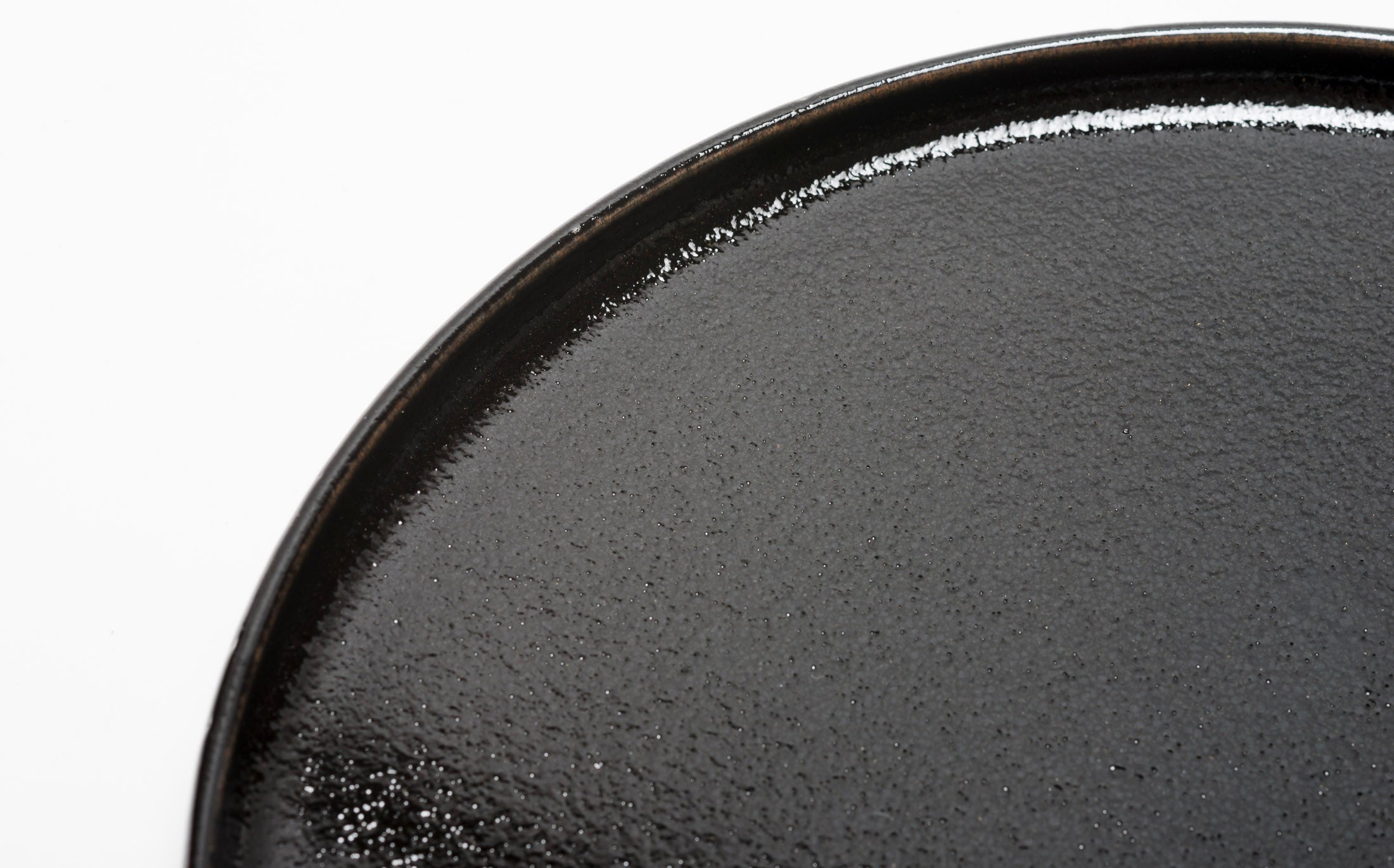 Kafka - Ceramic Black - Round Plate