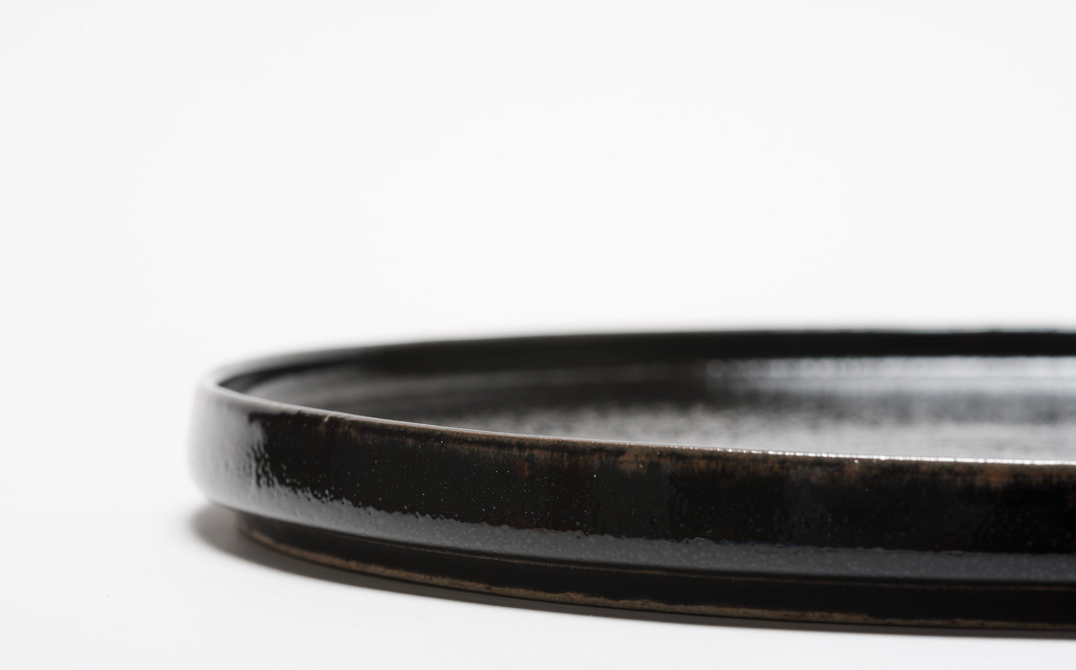Kafka - Ceramic Black - Round Plate