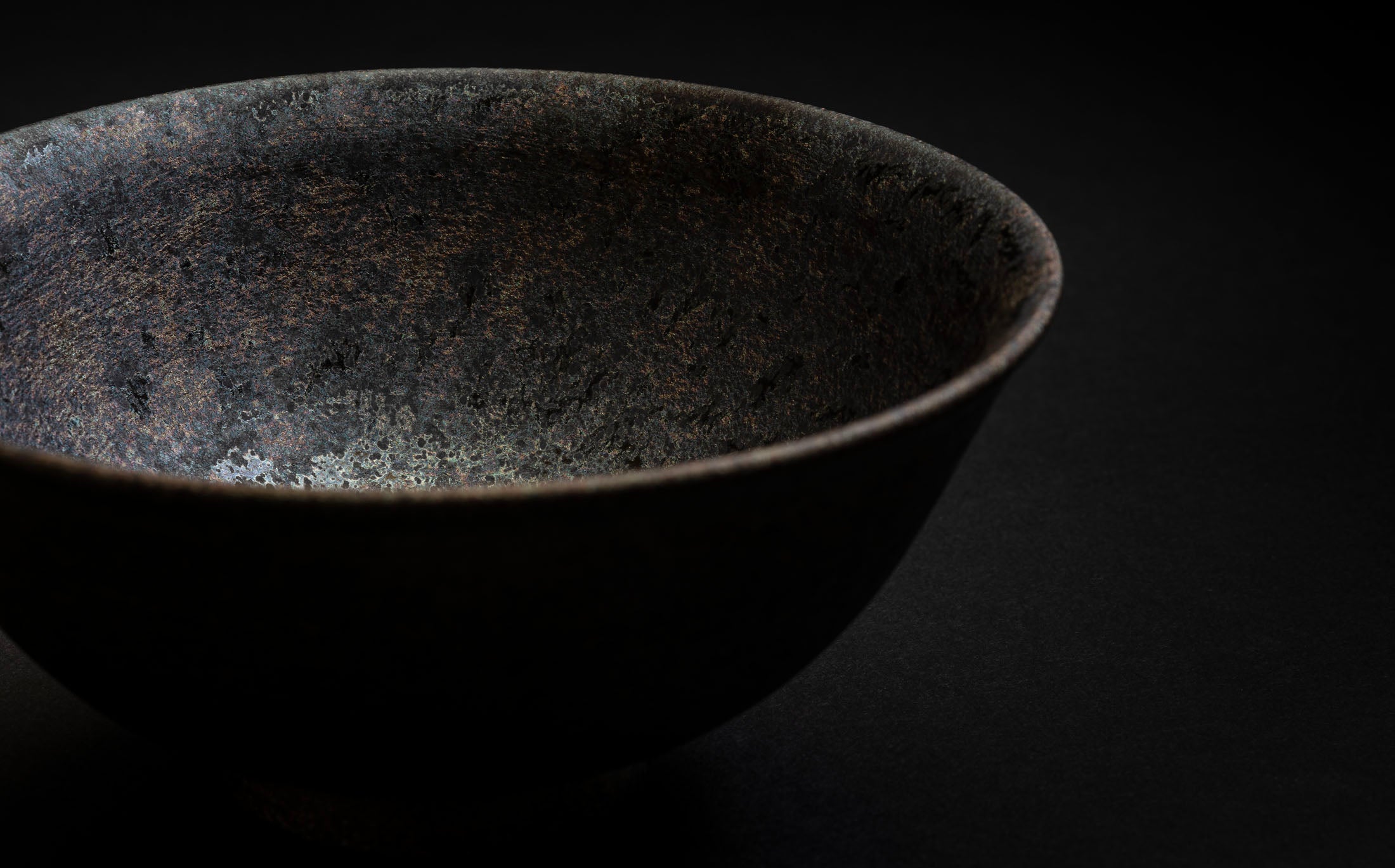 Kanzan - Ceramic Grey Luster - Rice Bowl