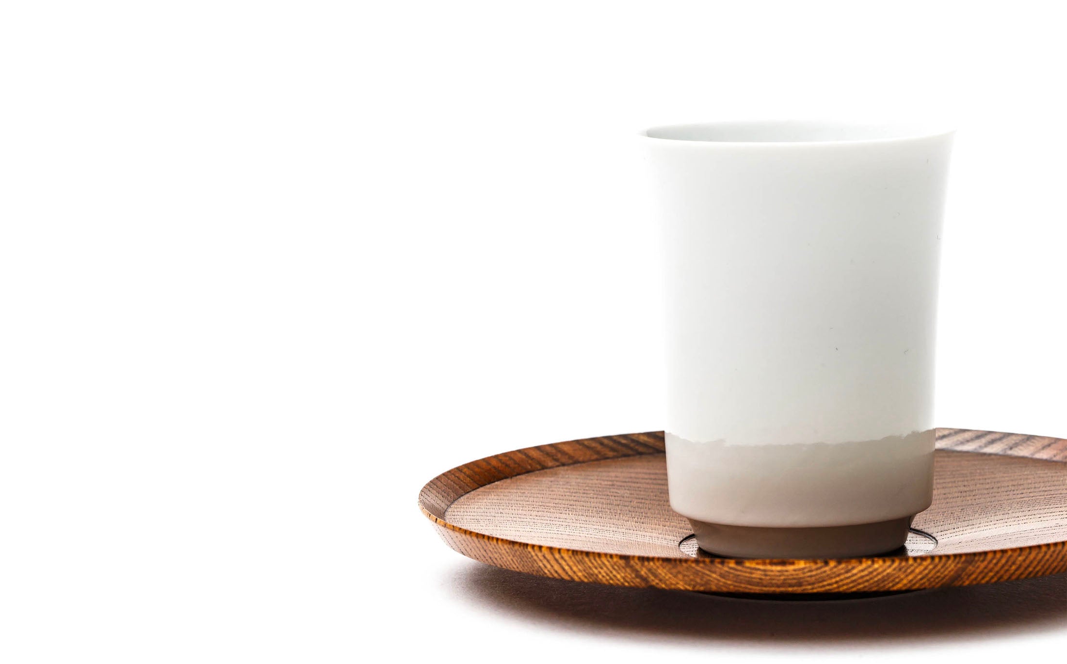 Kaoru - Porcelain White - Green Tea Cup