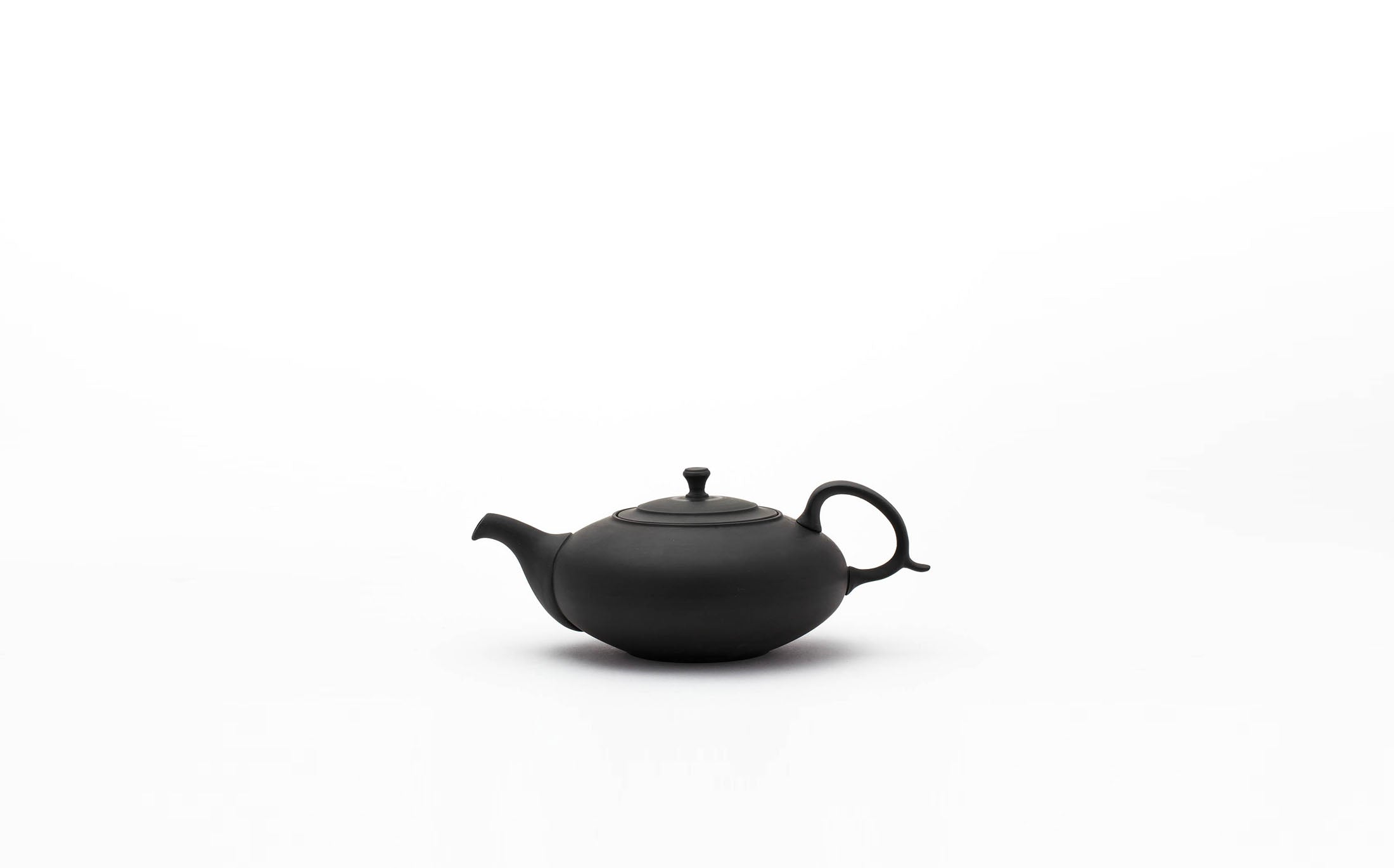 Kaoru noir - Stoneware Black - Green Tea Pot