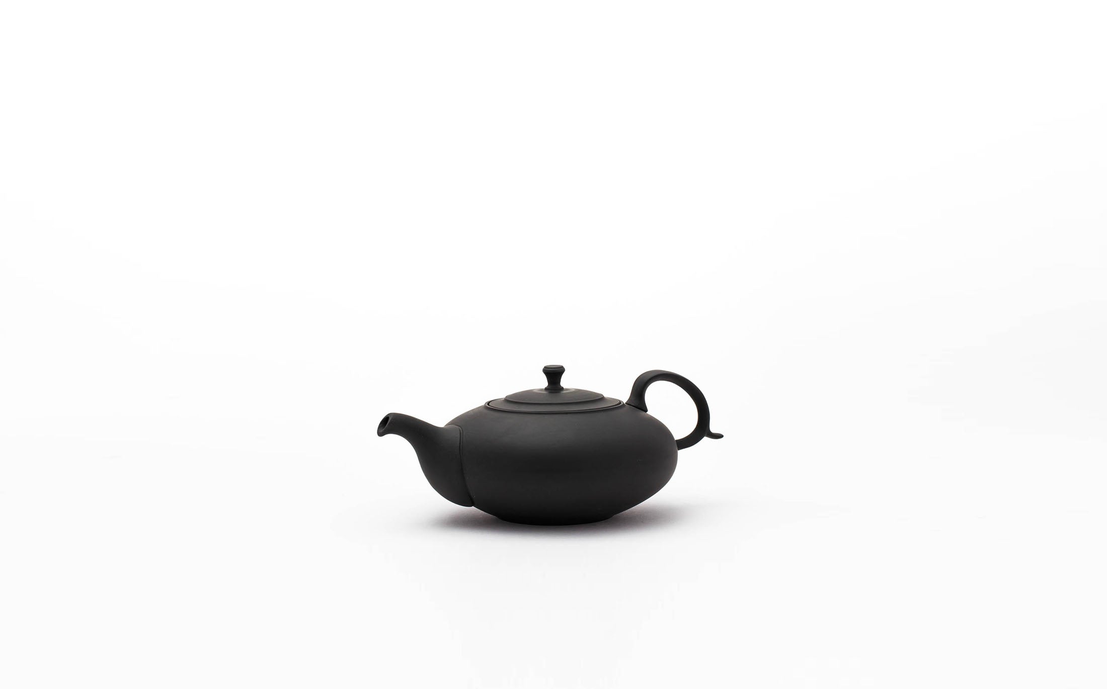 Kaoru noir - Stoneware Black - Green Tea Pot