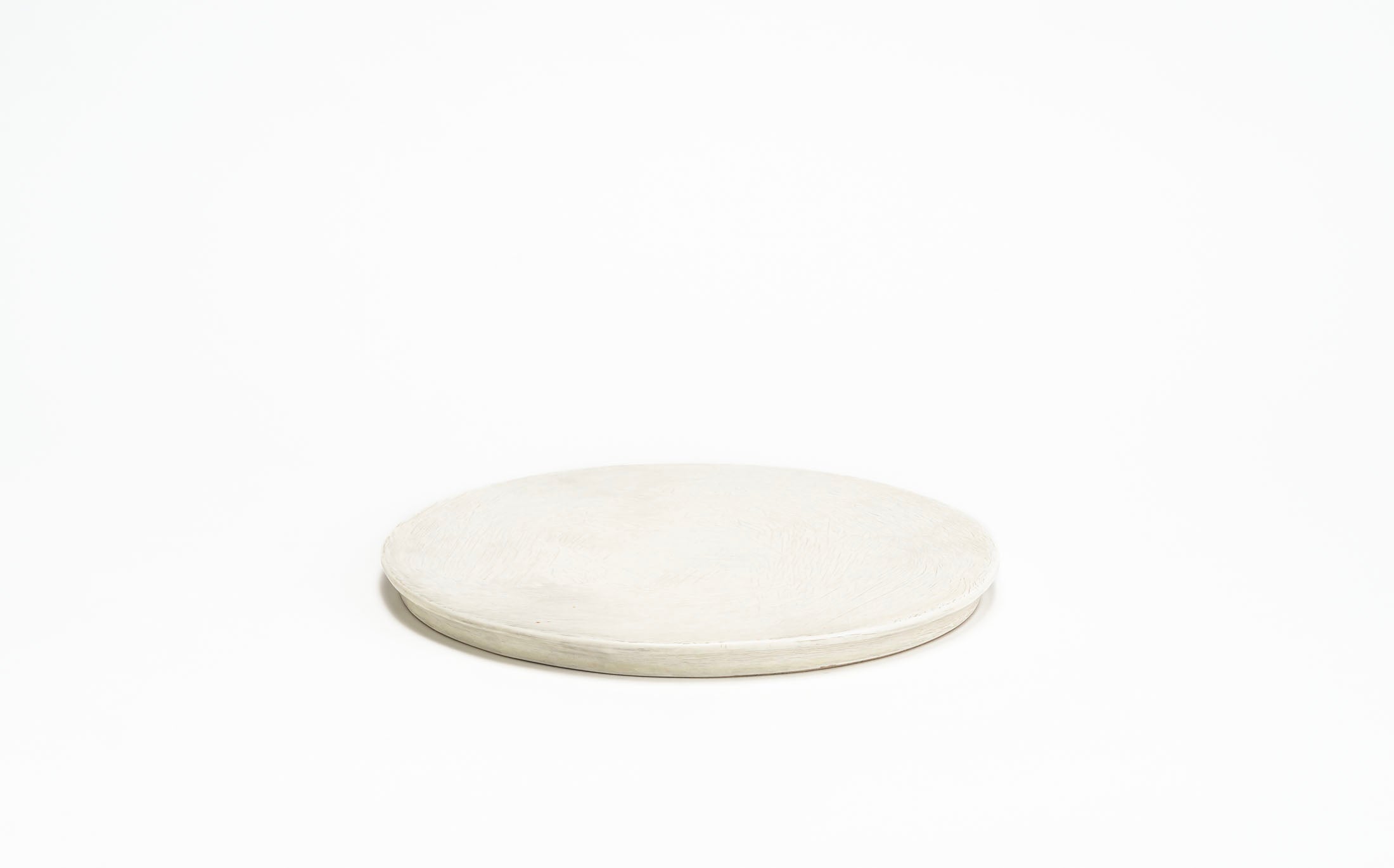 Kasama - Ceramic White - Round Plate