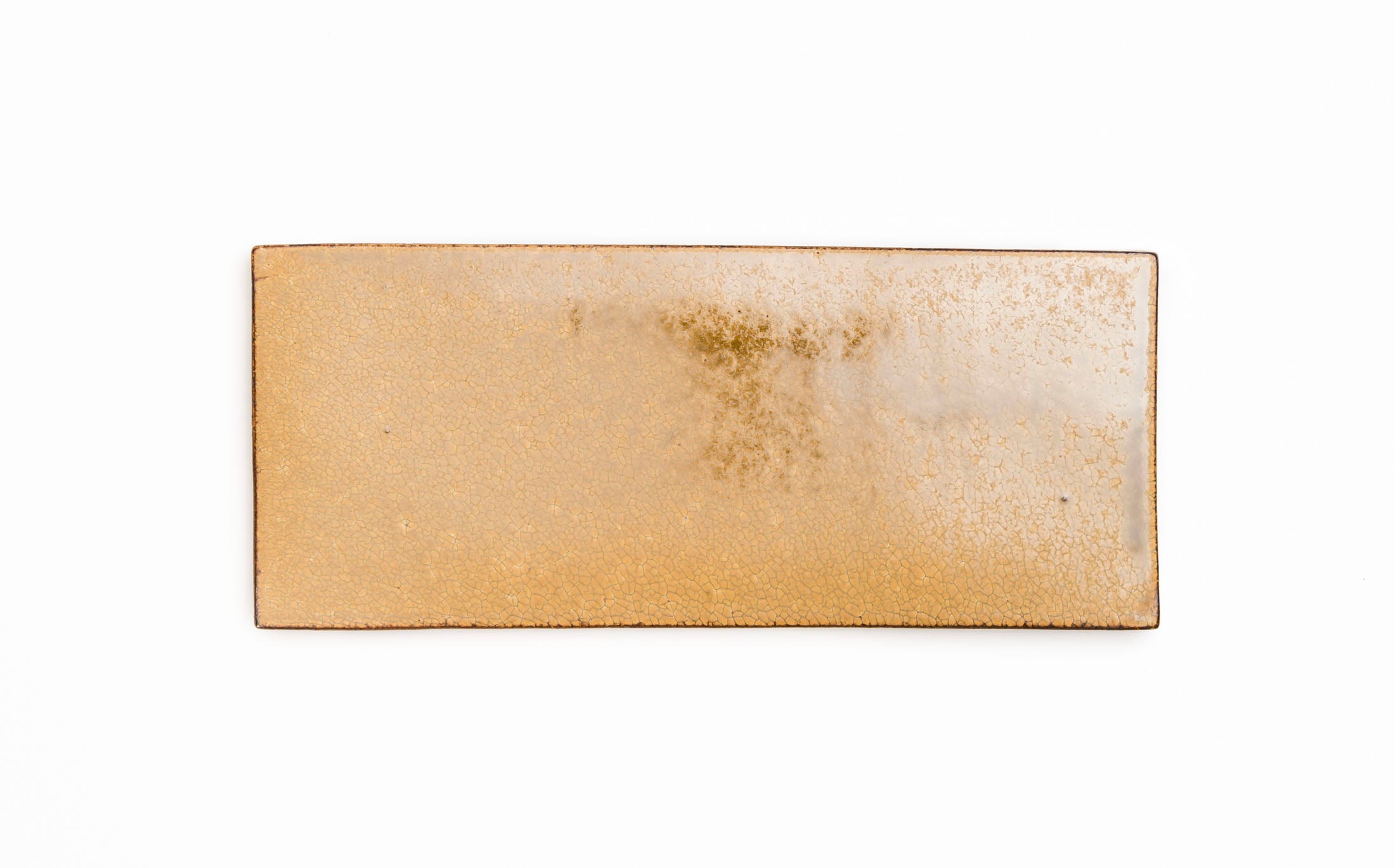 Kasama - Ceramic Yellow - Rectangle Plate with Legs