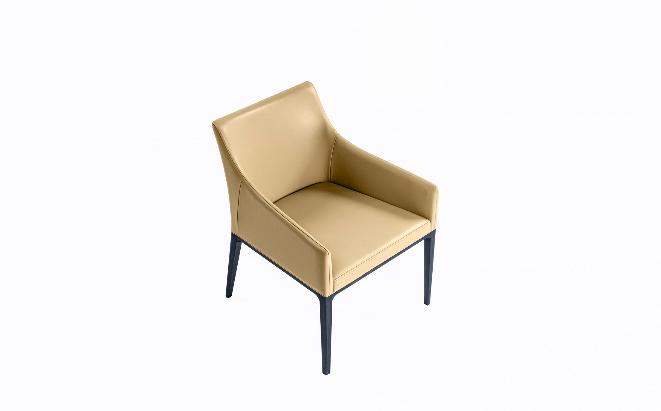 Leonardo swing armchair #Seat materials_smooth leather 40109