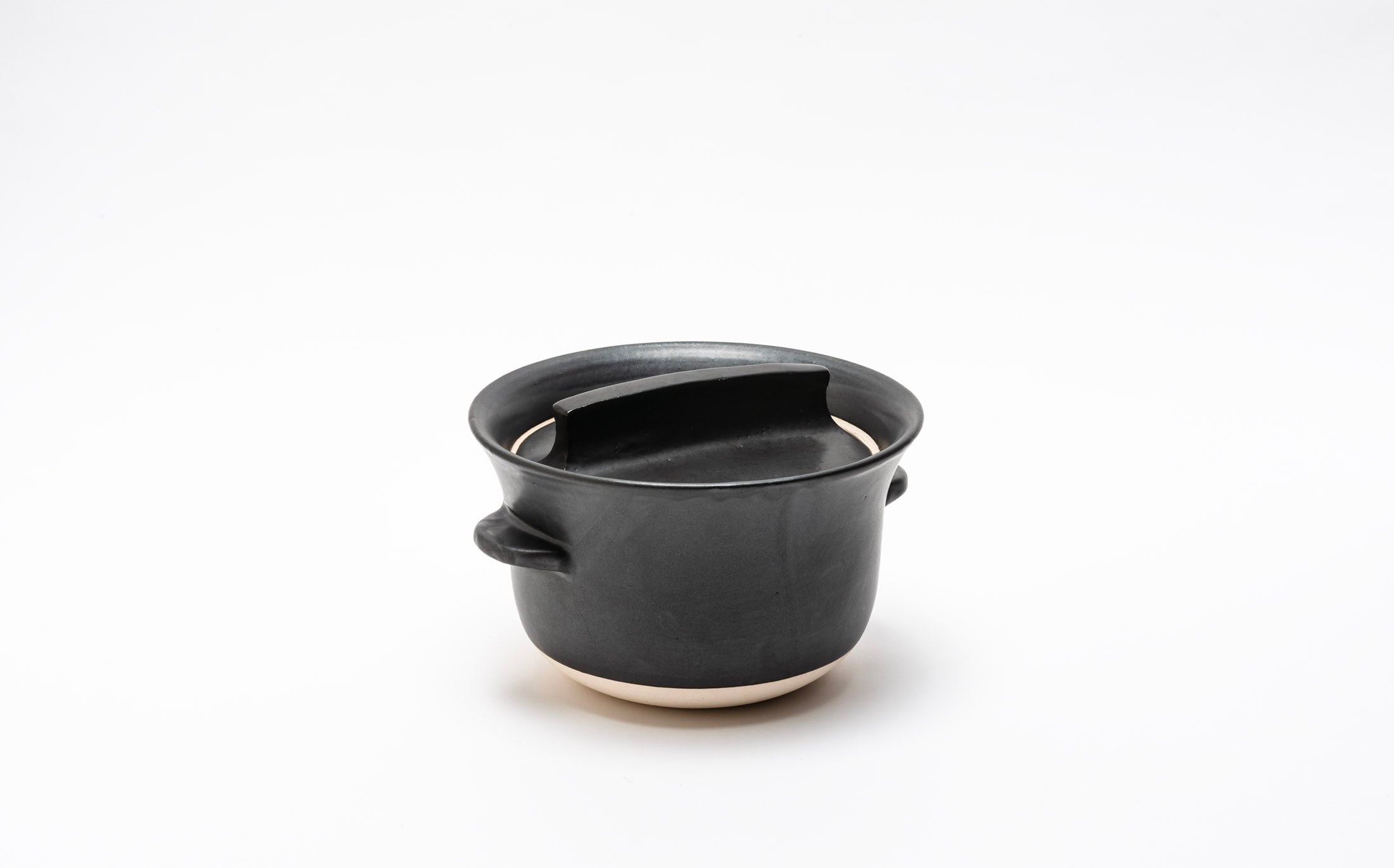 Meshi-nabe - Ceramic Black - Rice Cooker Pot M