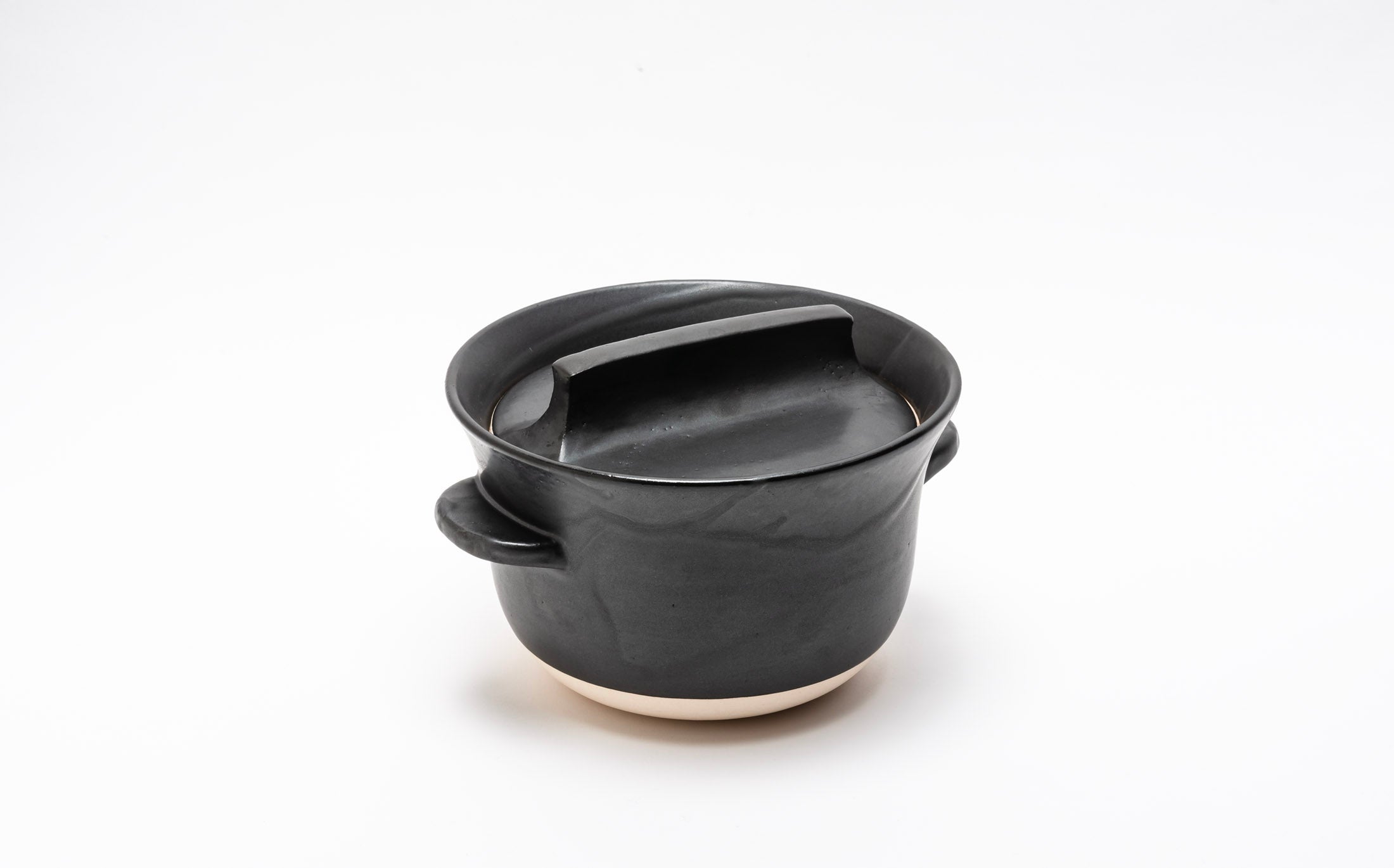 Meshi-nabe - Ceramic Black - Rice Cooker Pot L