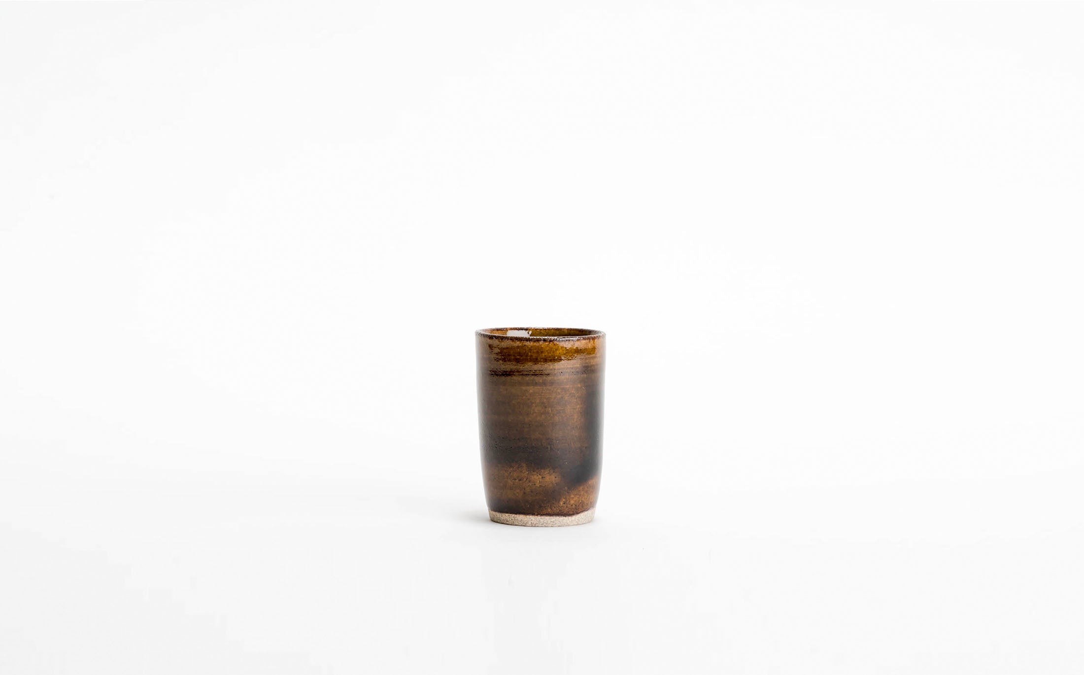 Namida - Ceramic Brown - Sake Cup M