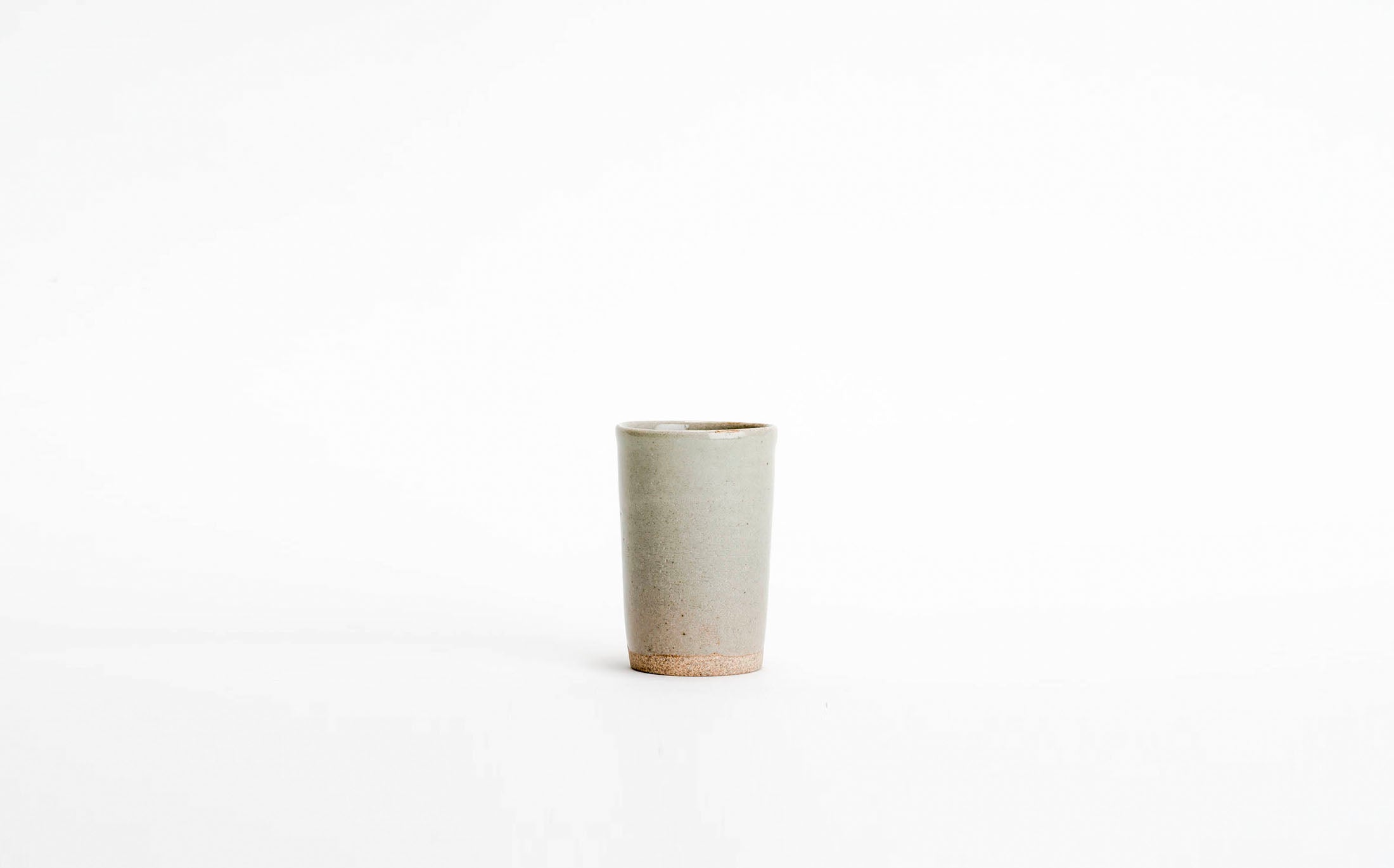 Namida - Ceramic Light Grey - Sake Cup M