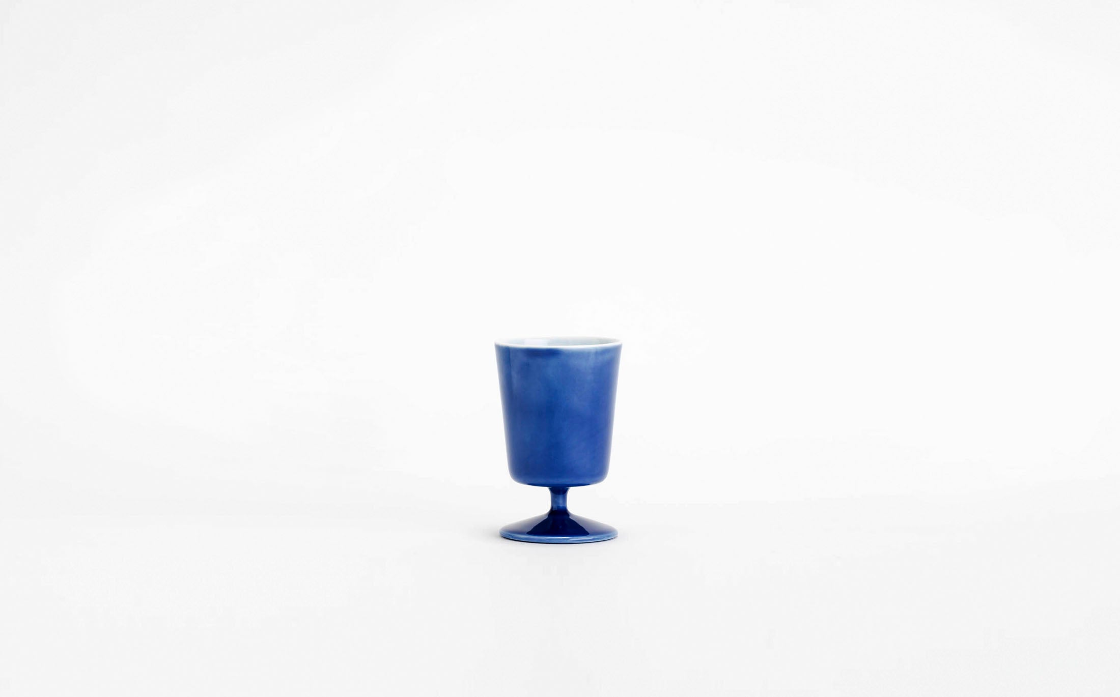 Sakazuki - Porcelain Overall Blue - Sake Cup M