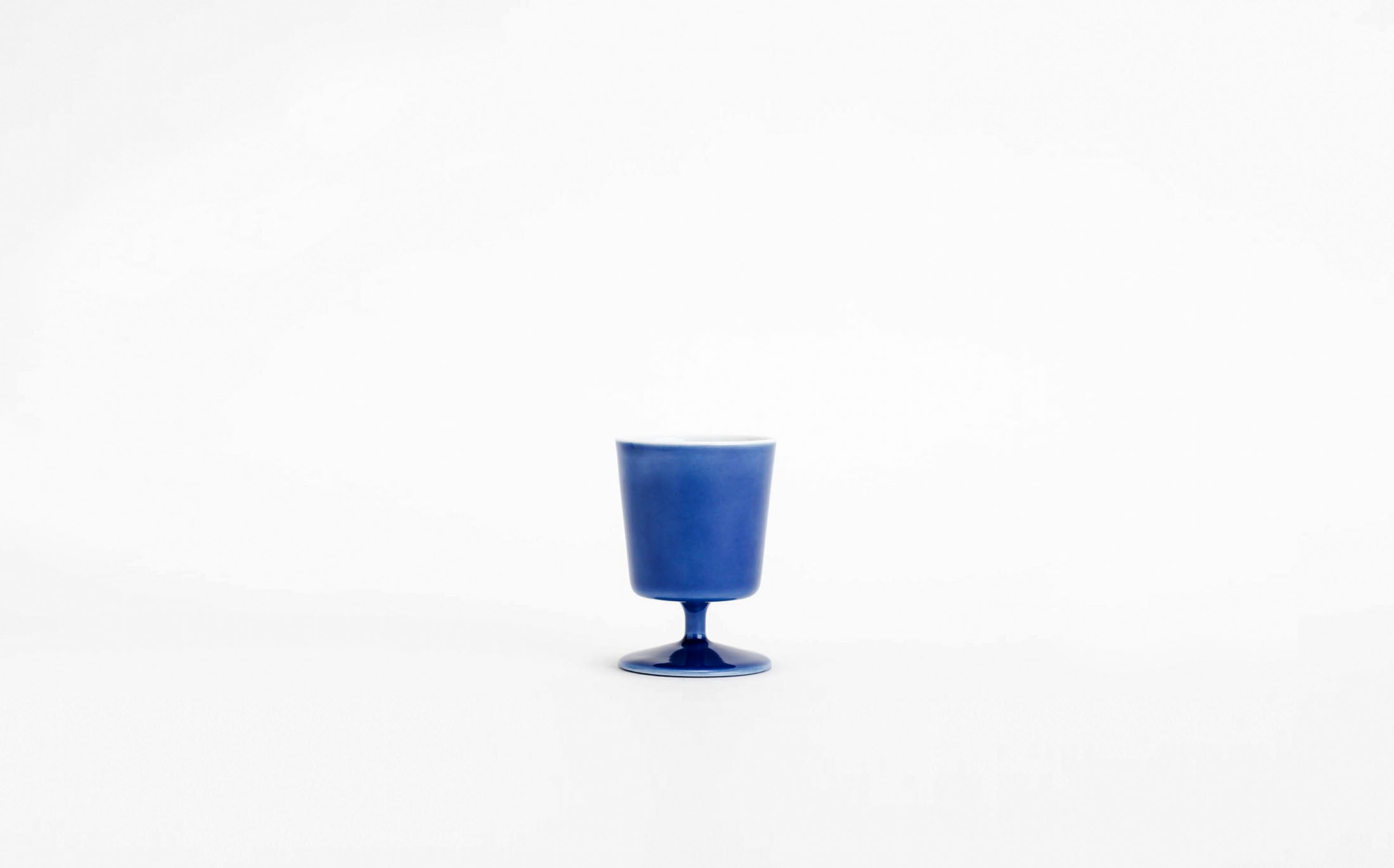 Sakazuki - Porcelain Overall Blue - Sake Cup S