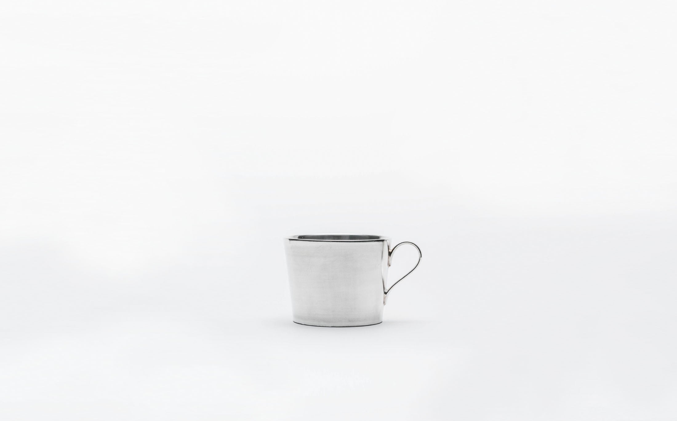 Shirotae - Silvered Porcelain - Coffee Cup
