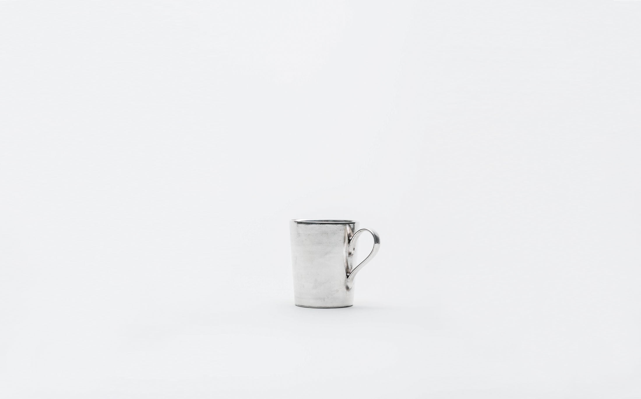 Shirotae - Silvered Porcelain - Milk Pitcher