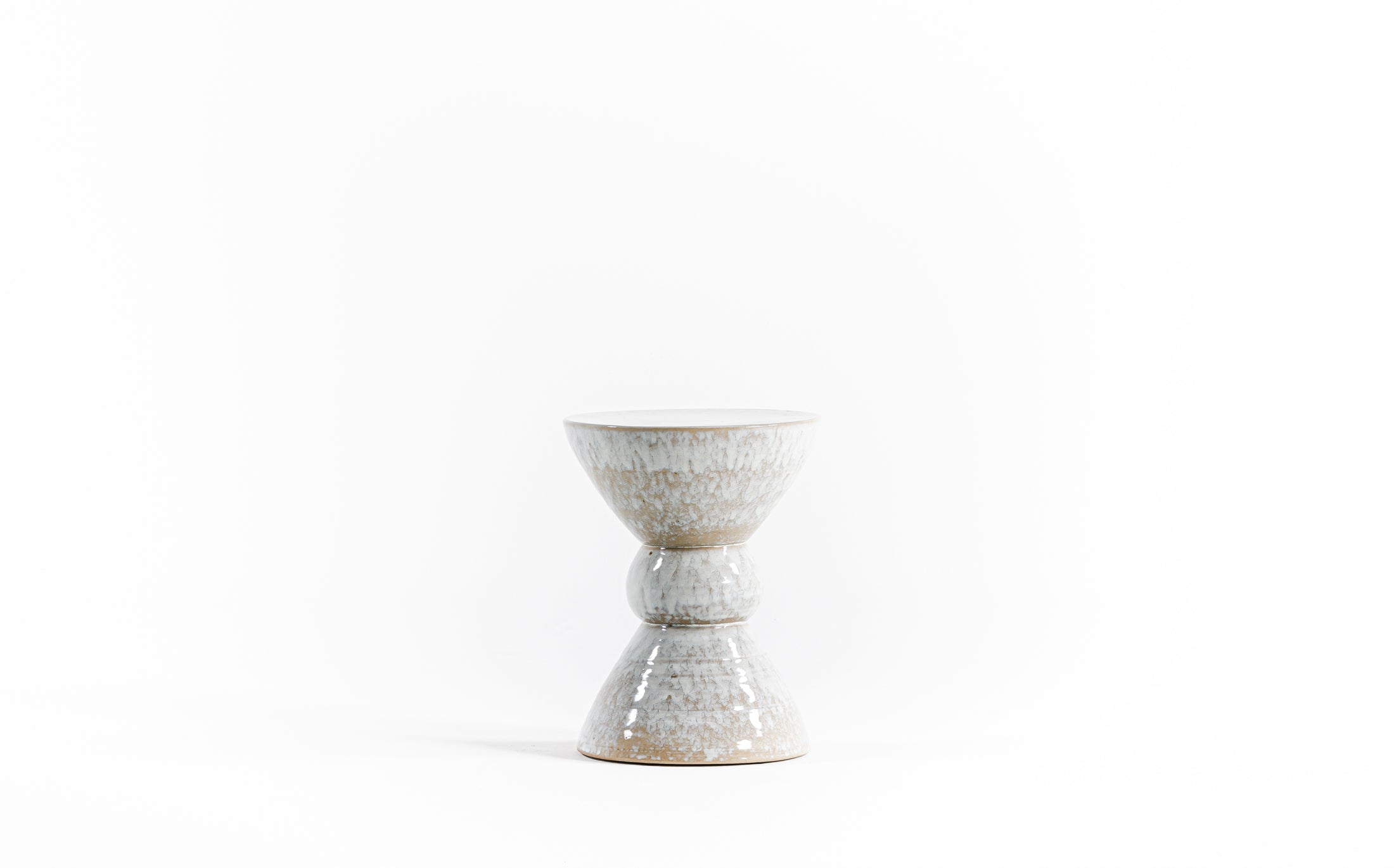 stoneware sculpture - White