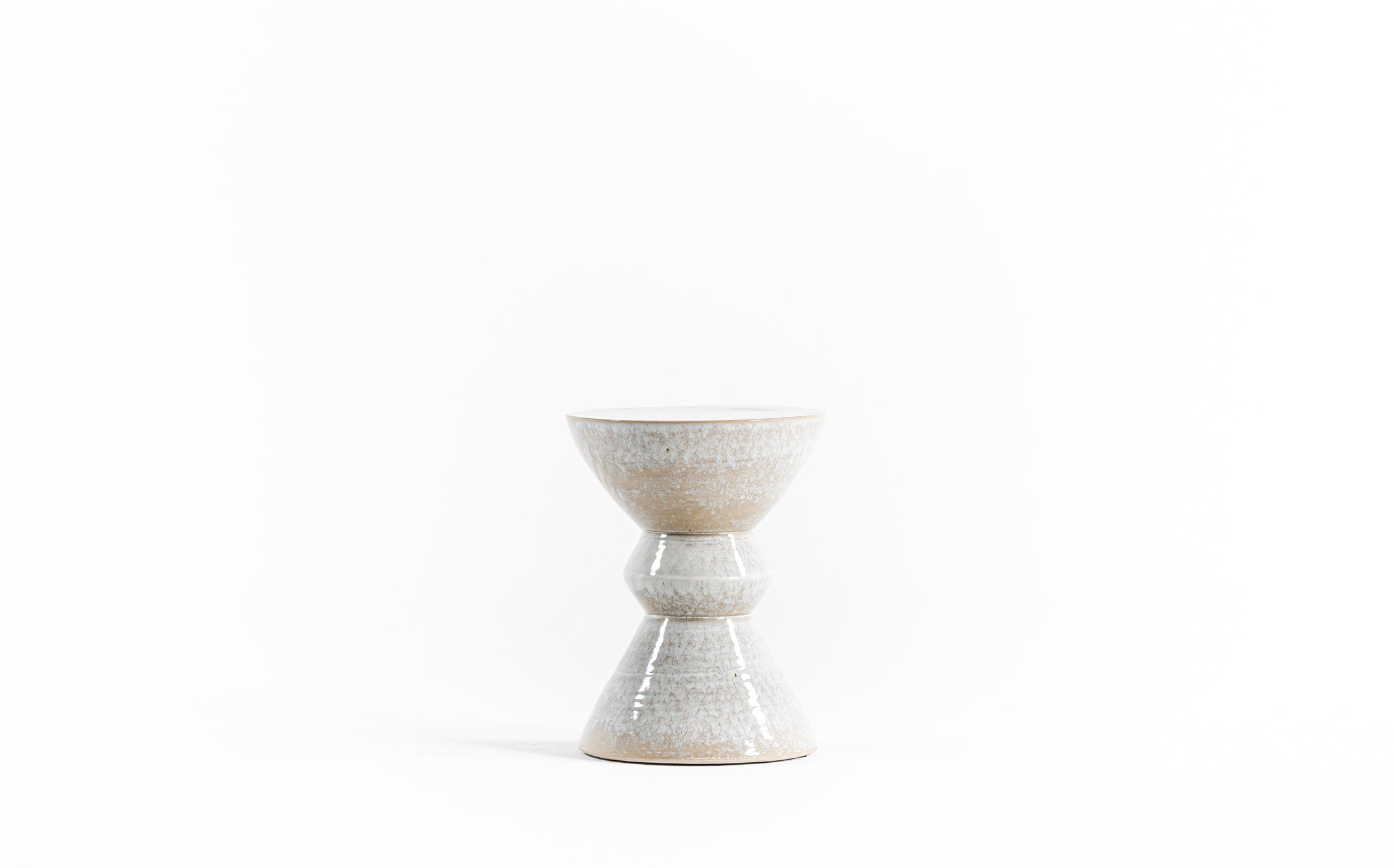 stoneware sculpture - White