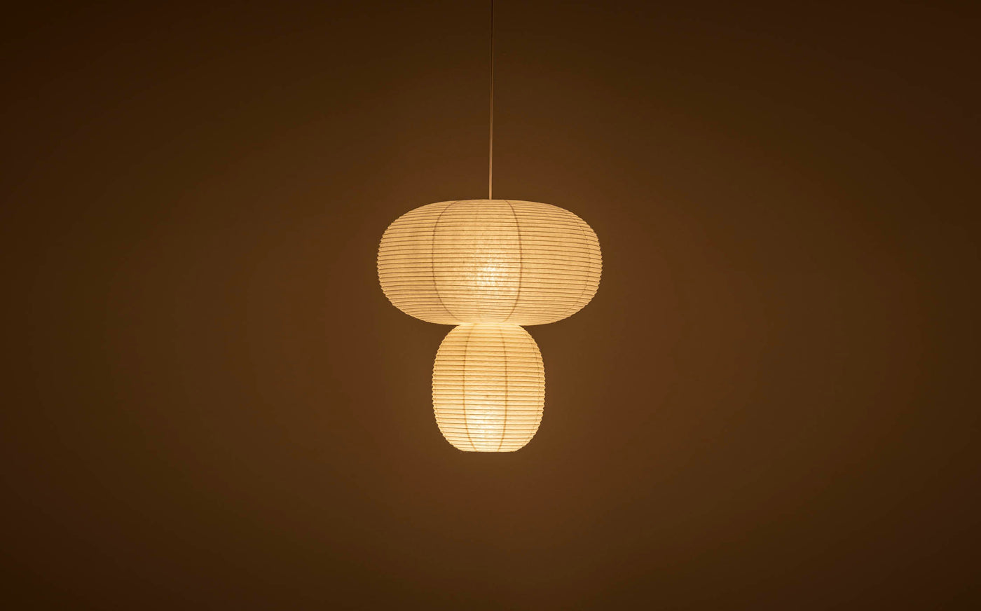 TIME&STYLE: Japanese hanging paper lamp "Taiyo – PTM-31"