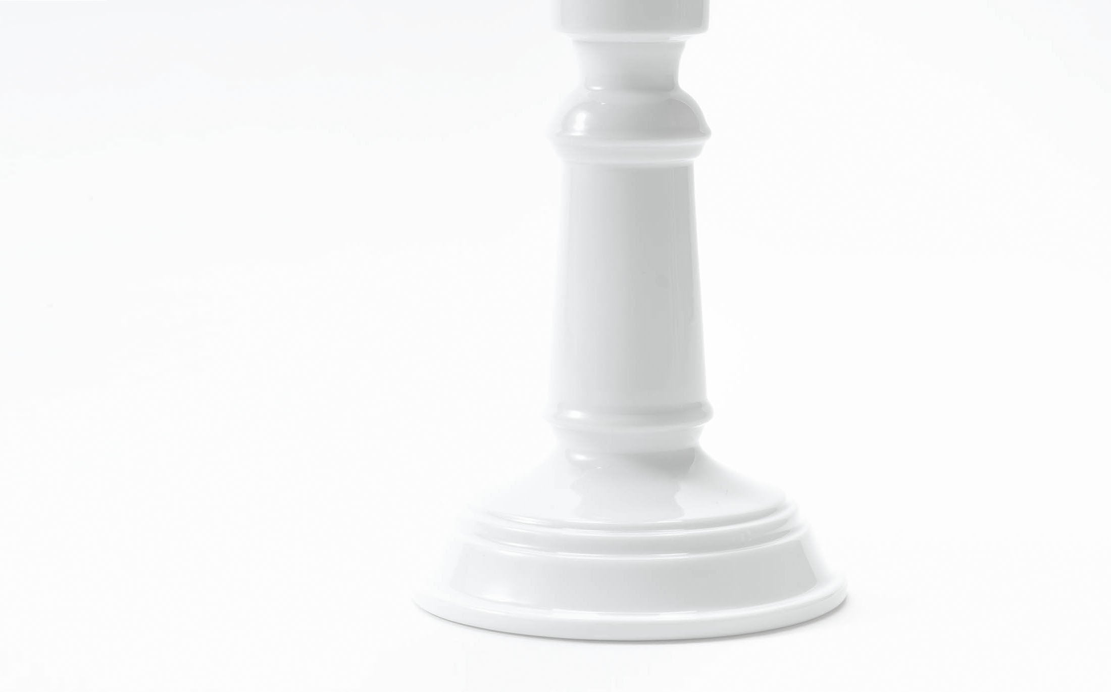 Tamaki - Porcelain White - Candle Stand C