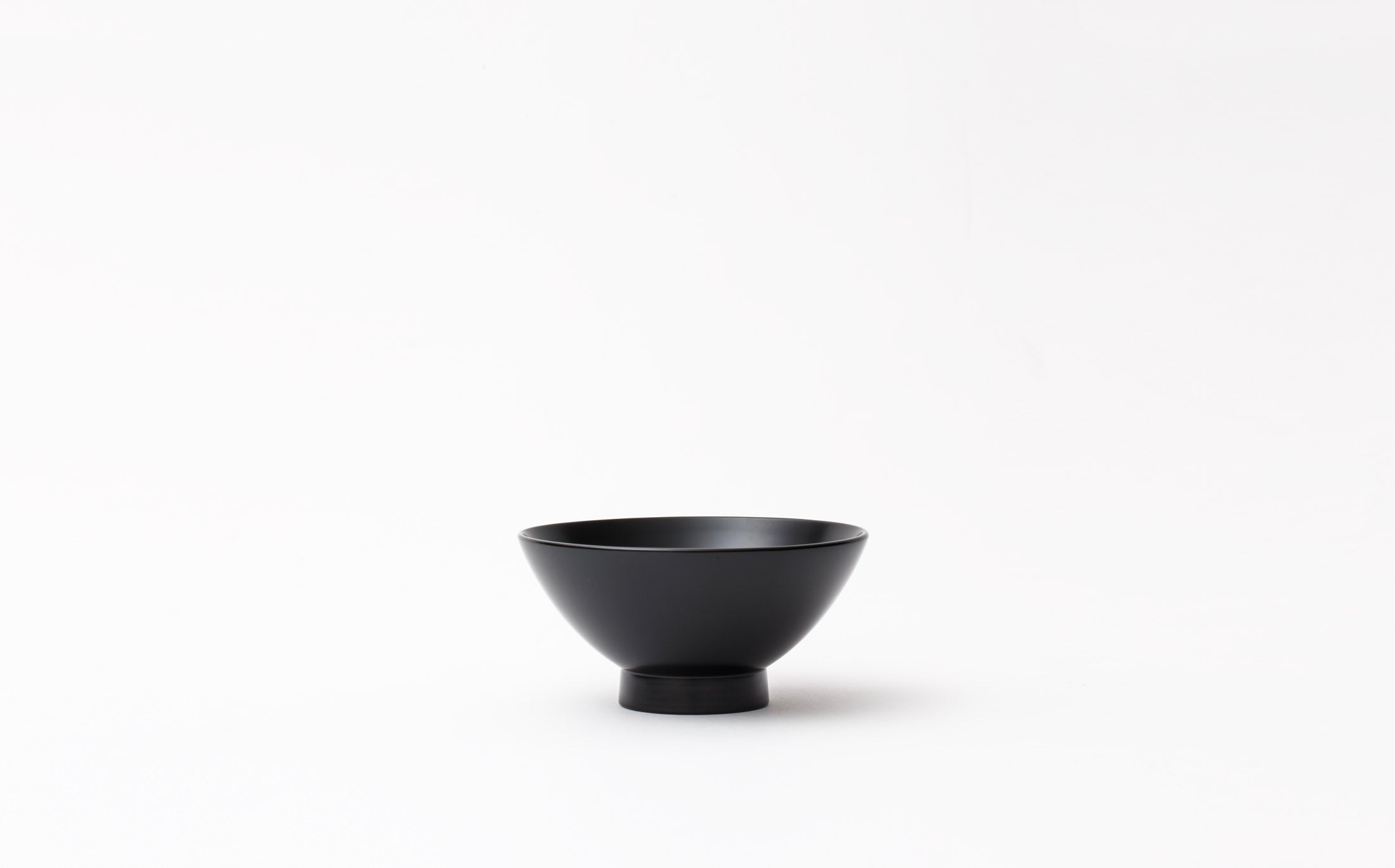 Tsubaki - Japanese Lacquer Black - Rice Bowl