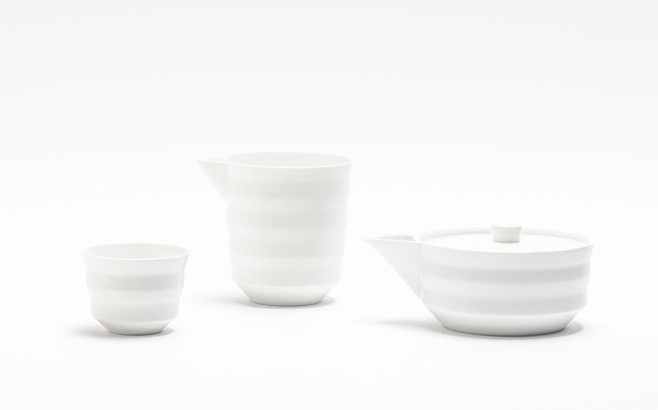 Ureshi - Porcelain White - Green Tea Pot